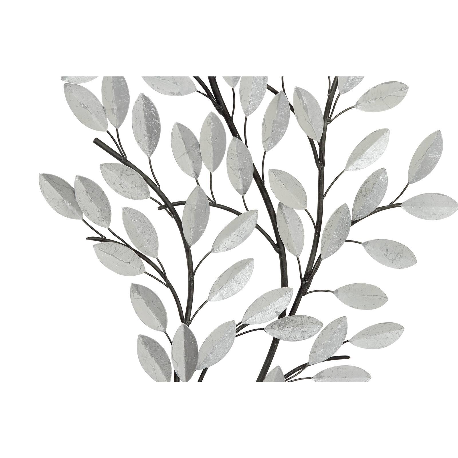 44&#x22; Metal Glam Floral Wall D&#xE9;cor