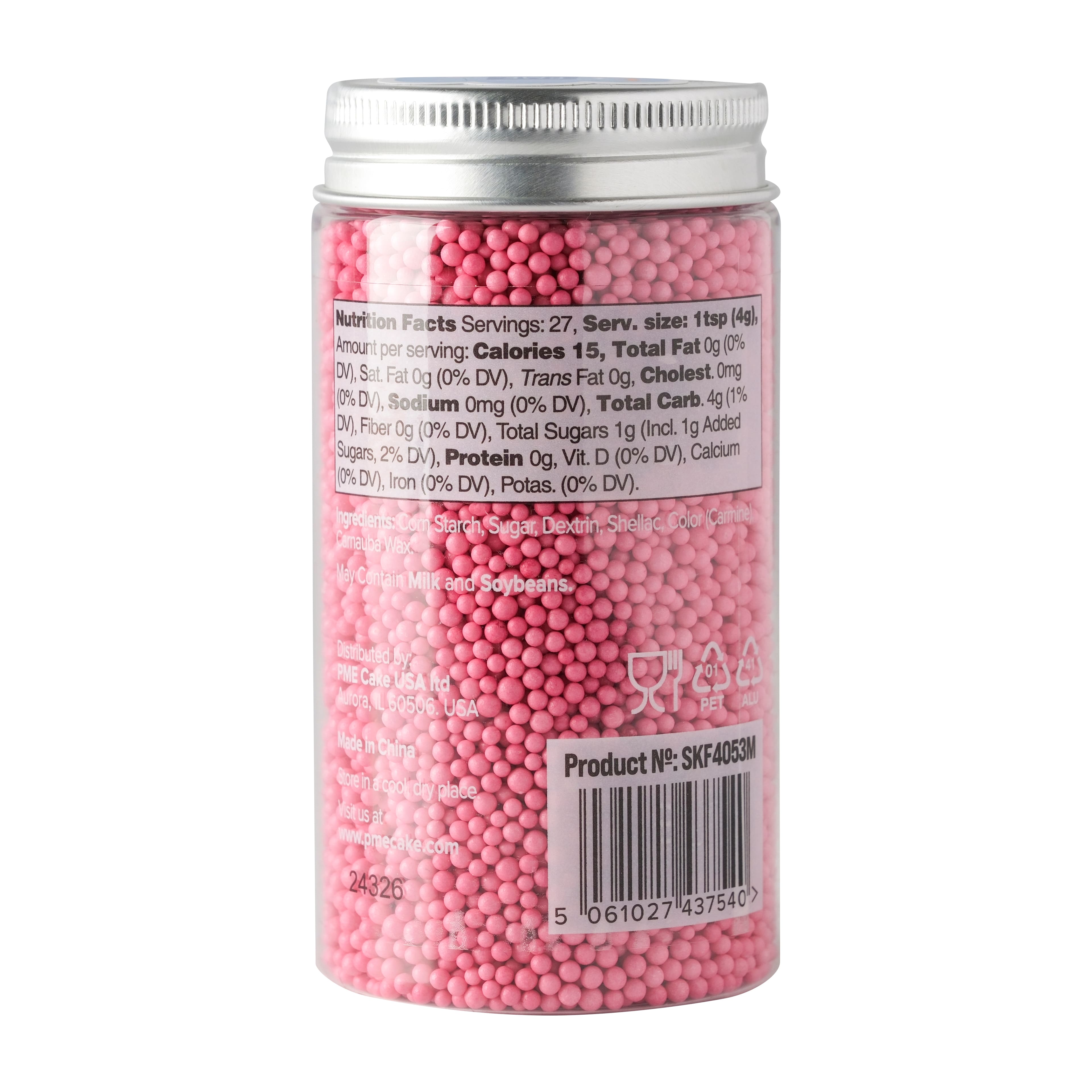 PME Cake Sweet Street&#xAE; 3.8oz. Nonpareils Sprinkles