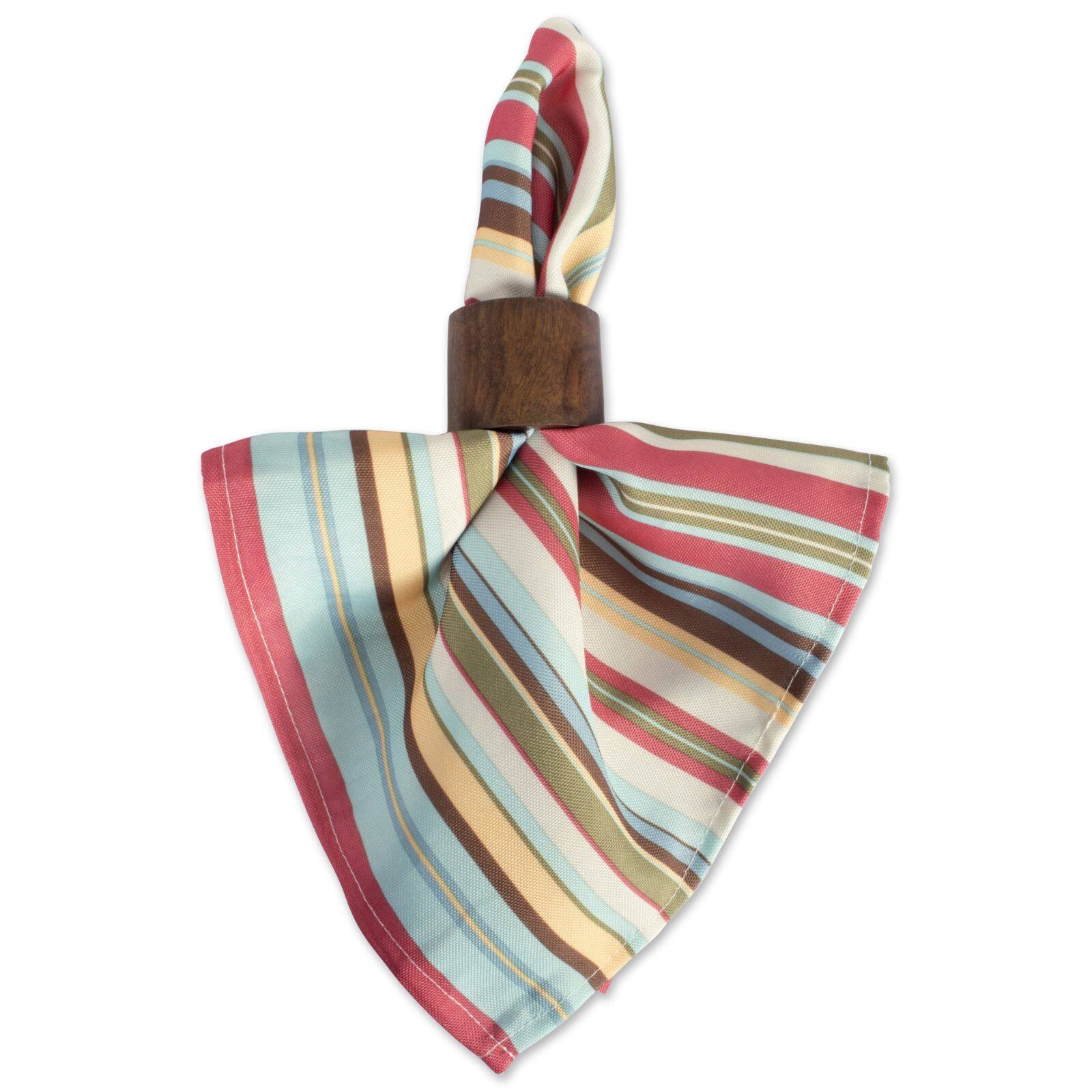DII® Summer Stripe Outdoor Napkin, 6ct.