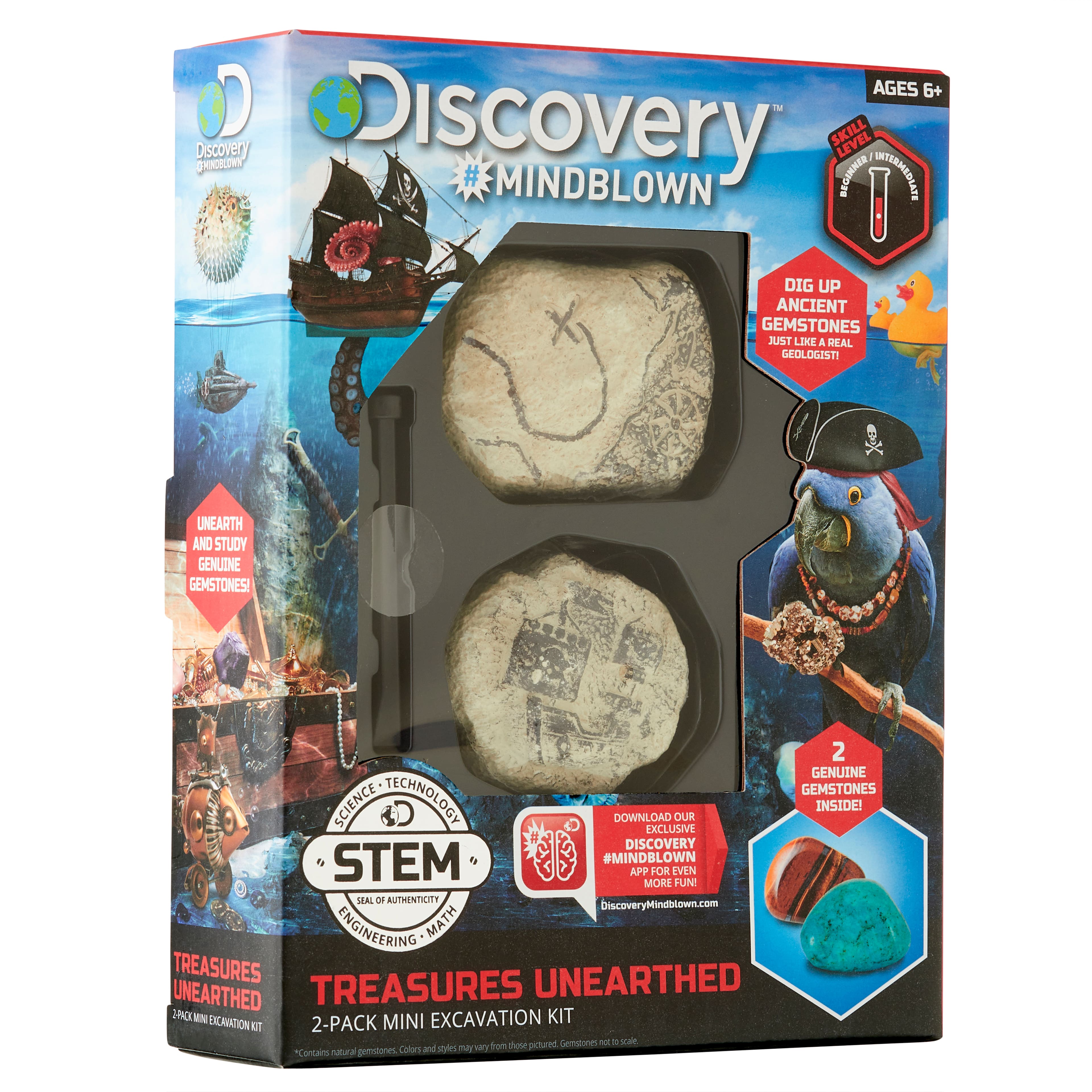 Discovery&#x2122; #Mindblown Mystery Dig Kits