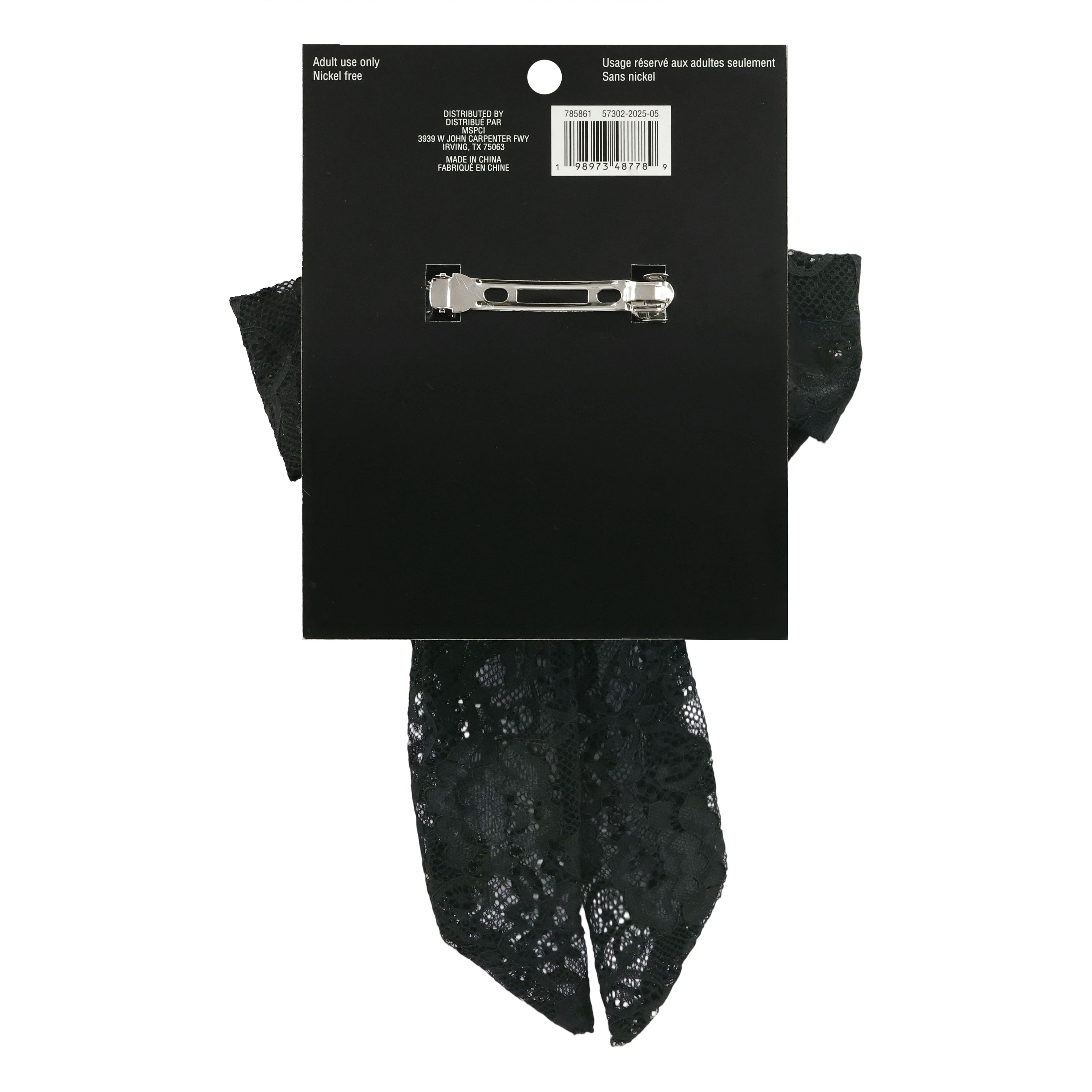 Black Lace Hair Bow by Celebrate It&#x2122;