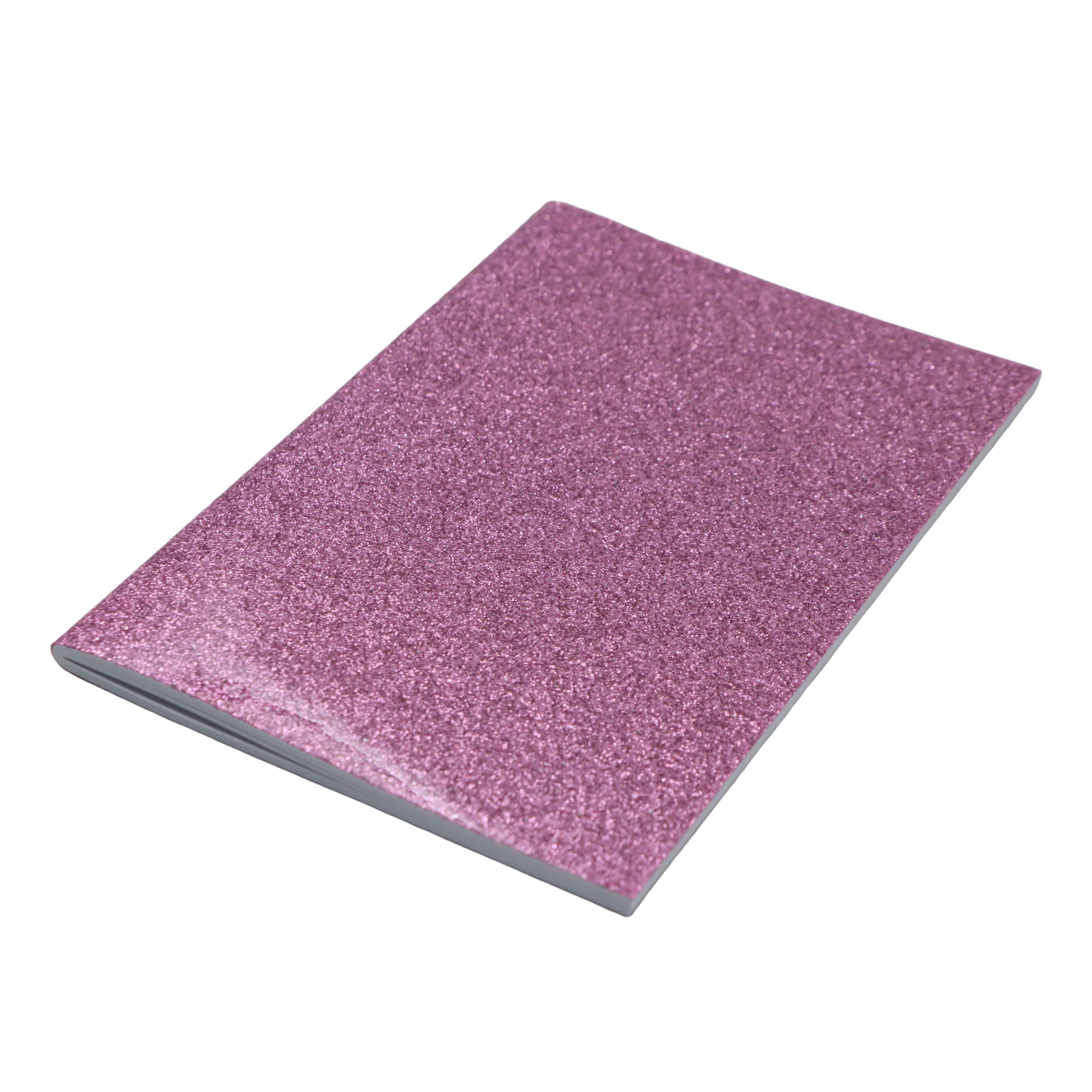 Assorted 4&#x22; x 6&#x22; Glitter PVC Notebook, 1pc. by Fab Finds