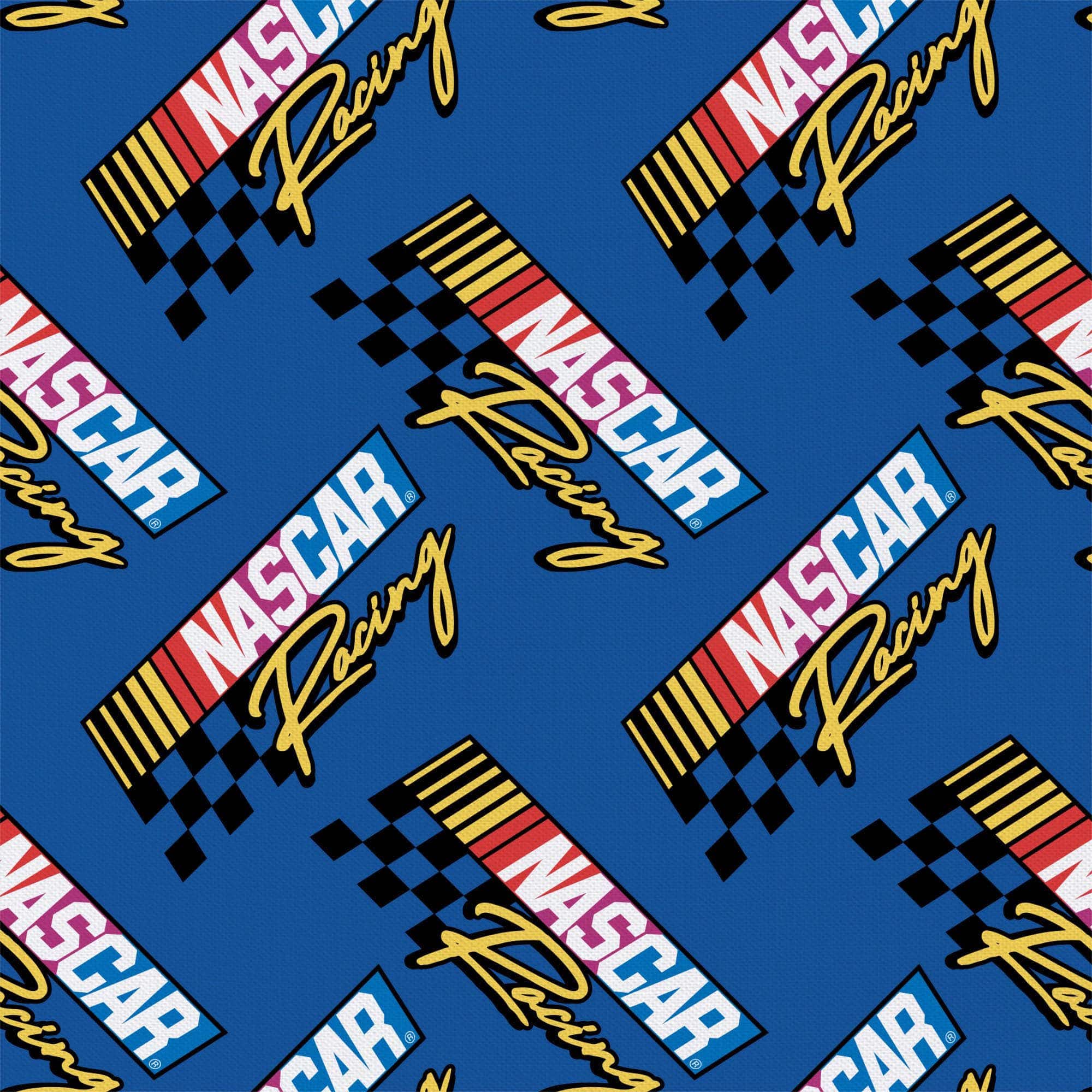 Nascar Cotton Fabric 8yd. Bolt