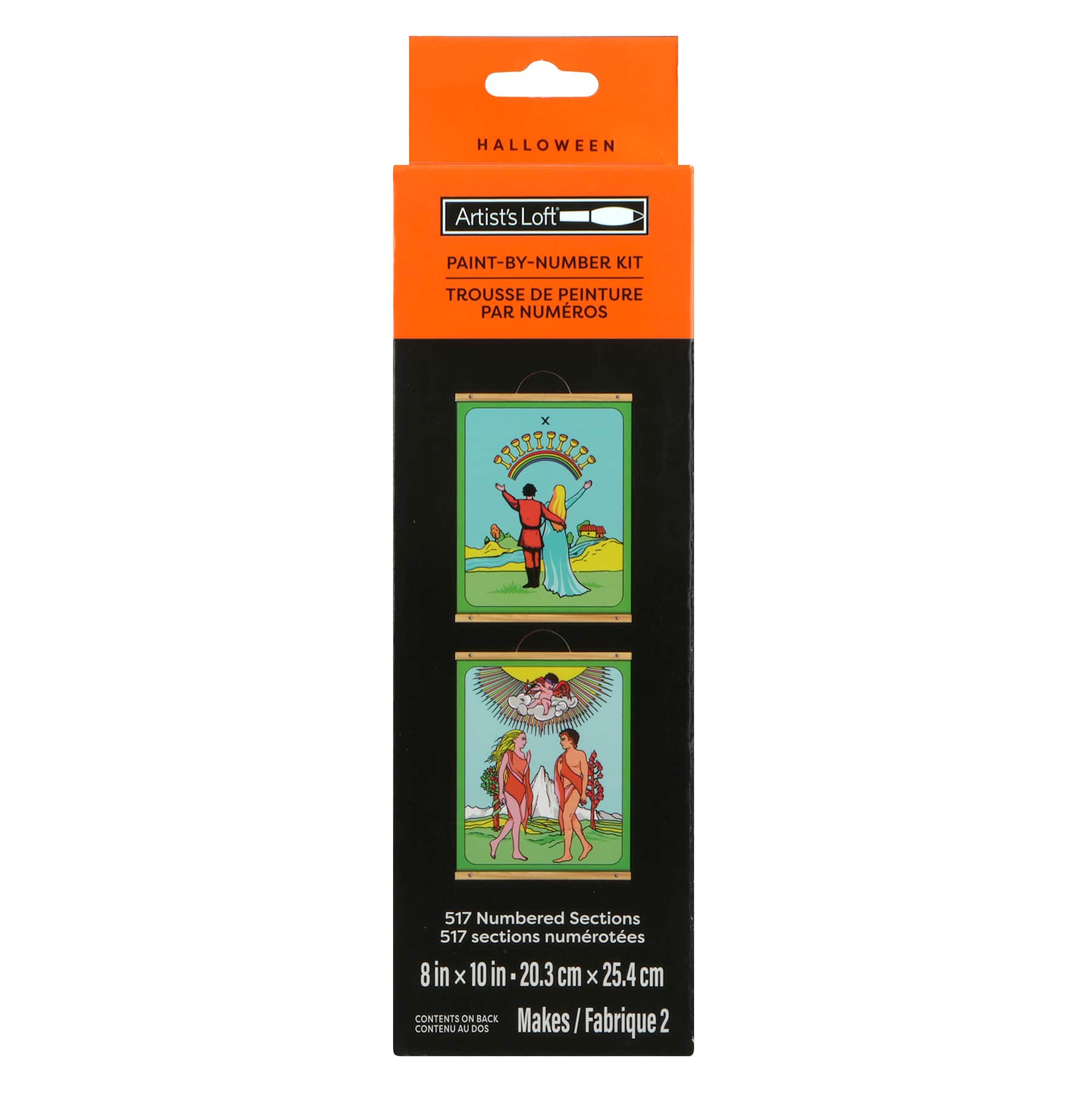 8&#x22; x 10&#x22; Lovers Tarot Paint-by-Number Kit by Artist&#x27;s Loft&#xAE;