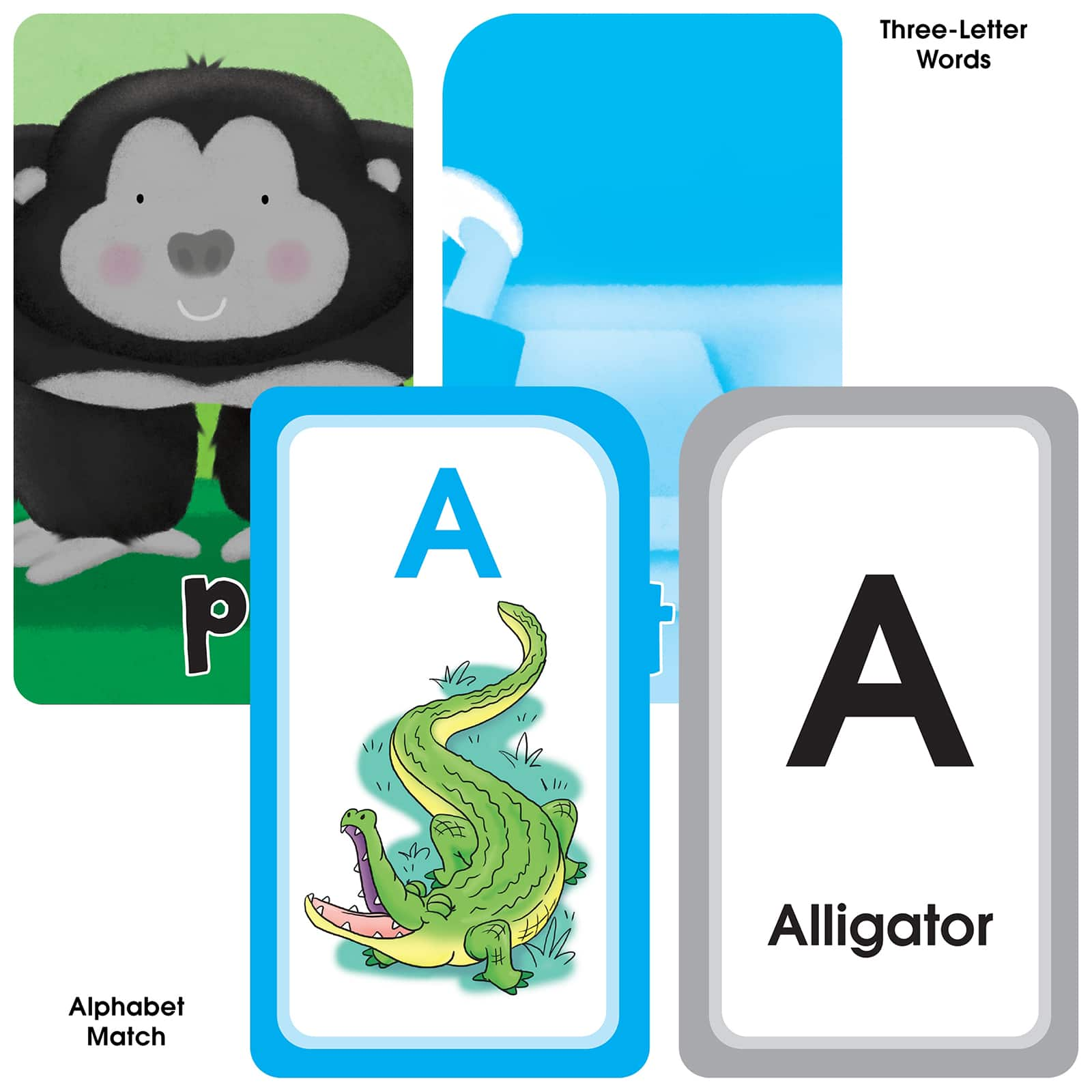 School Zone&#xAE; Alphabet Flash Card, 4 Pack