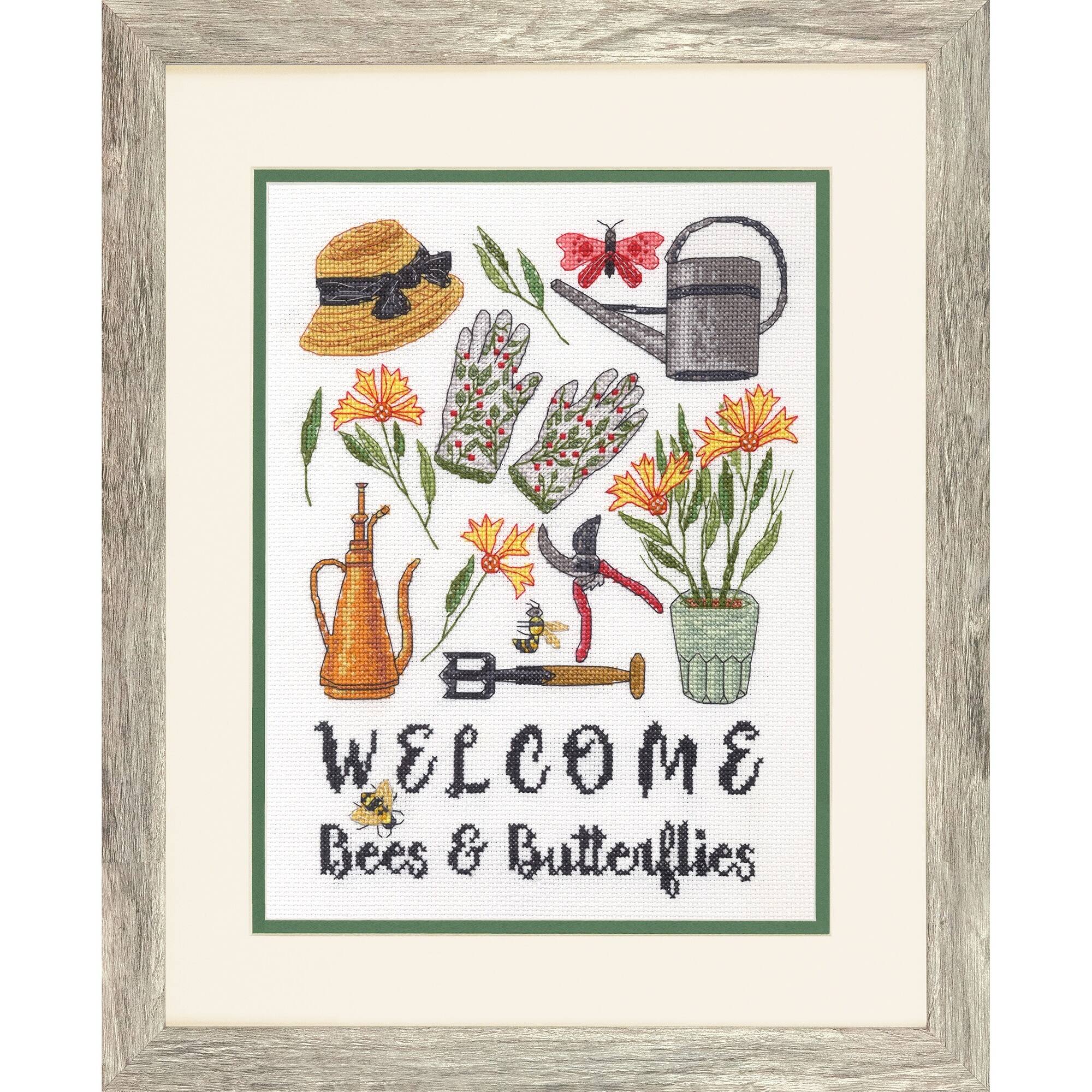 Dimensions&#xAE; Garden Time Counted Cross Stitch Kit