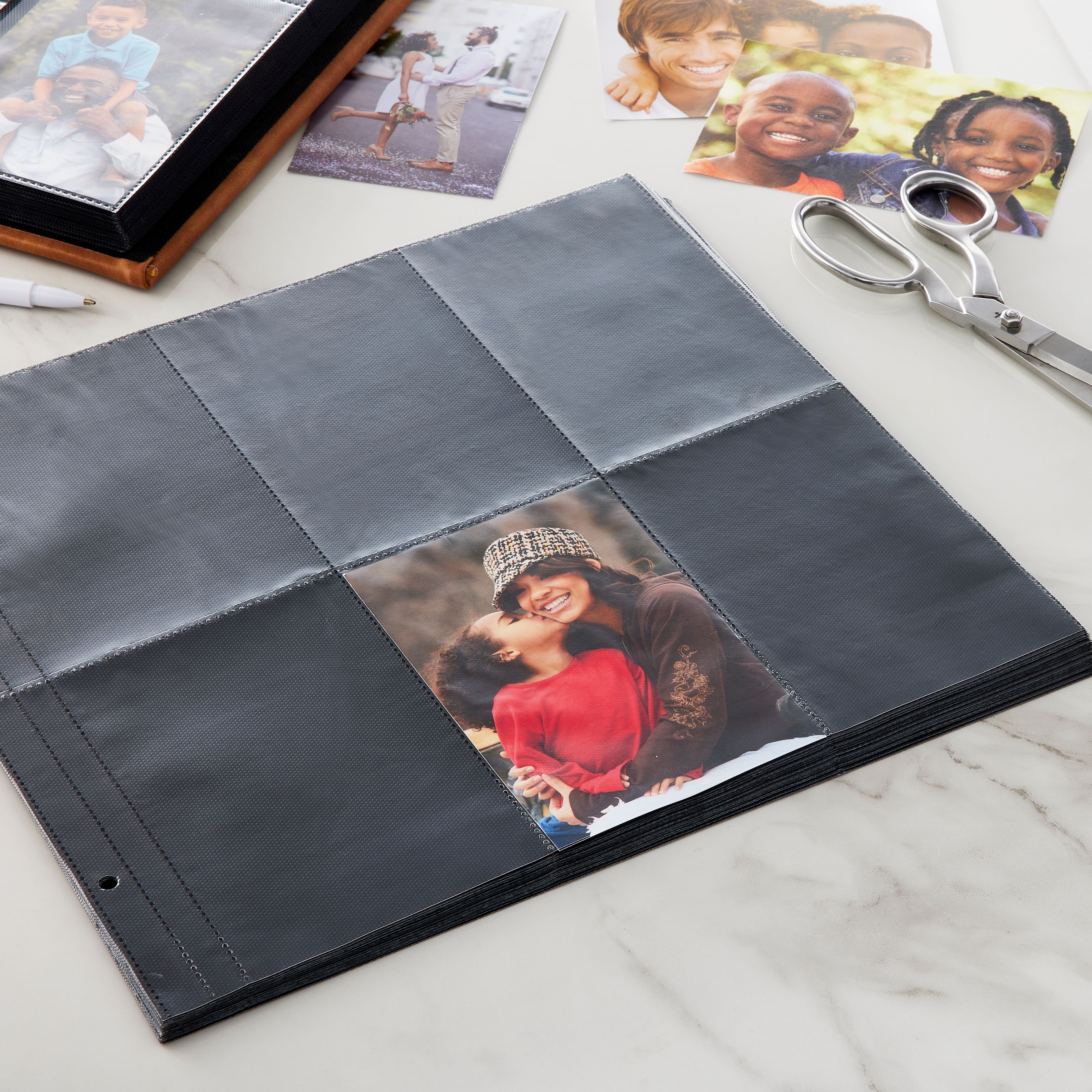 6 Packs: 25 ct. (150 total) 14&#x22; x 12.5&#x22; Vertical Photo Album Refill Pages by Recollections&#x2122;