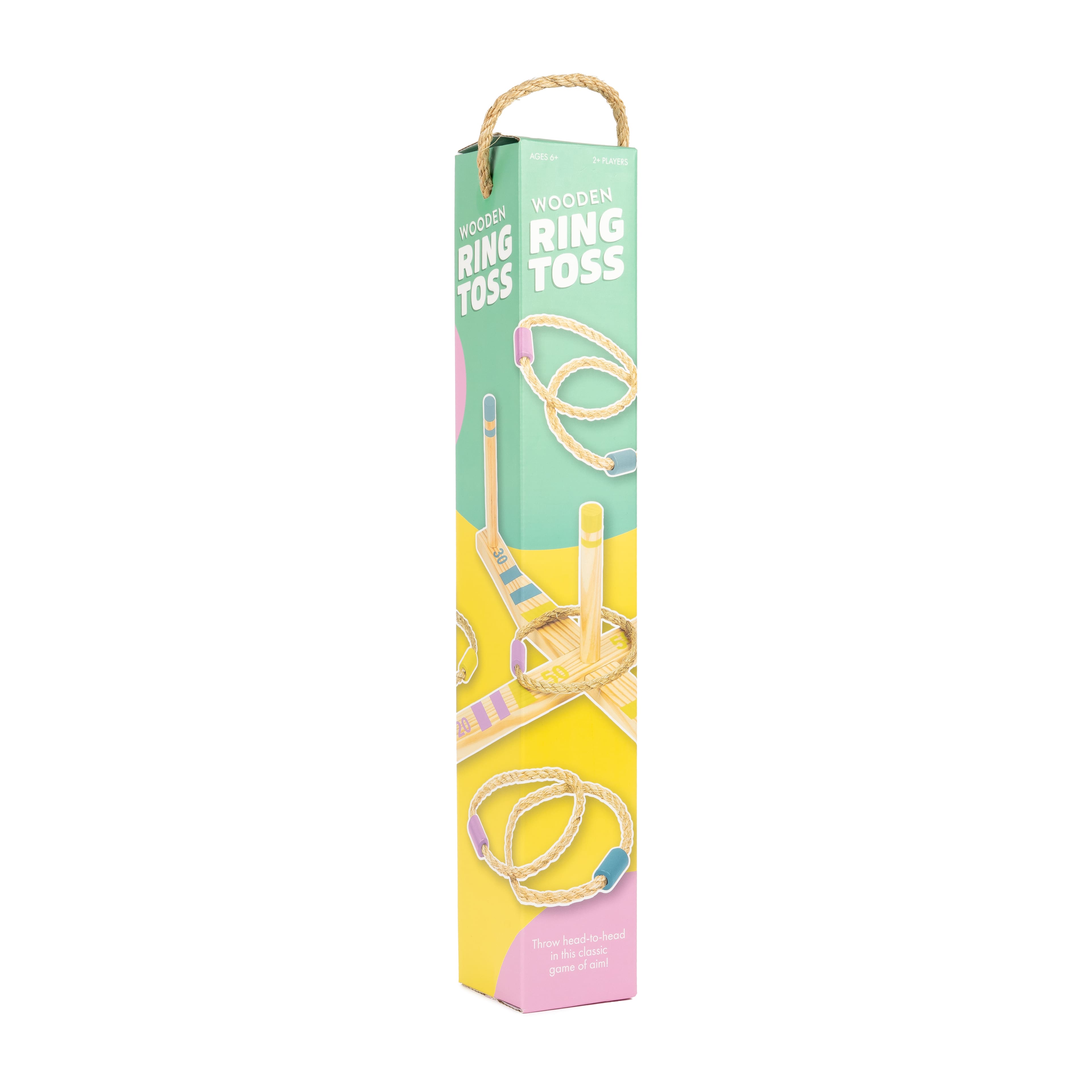 Professor Puzzle Wooden Ring Toss Set