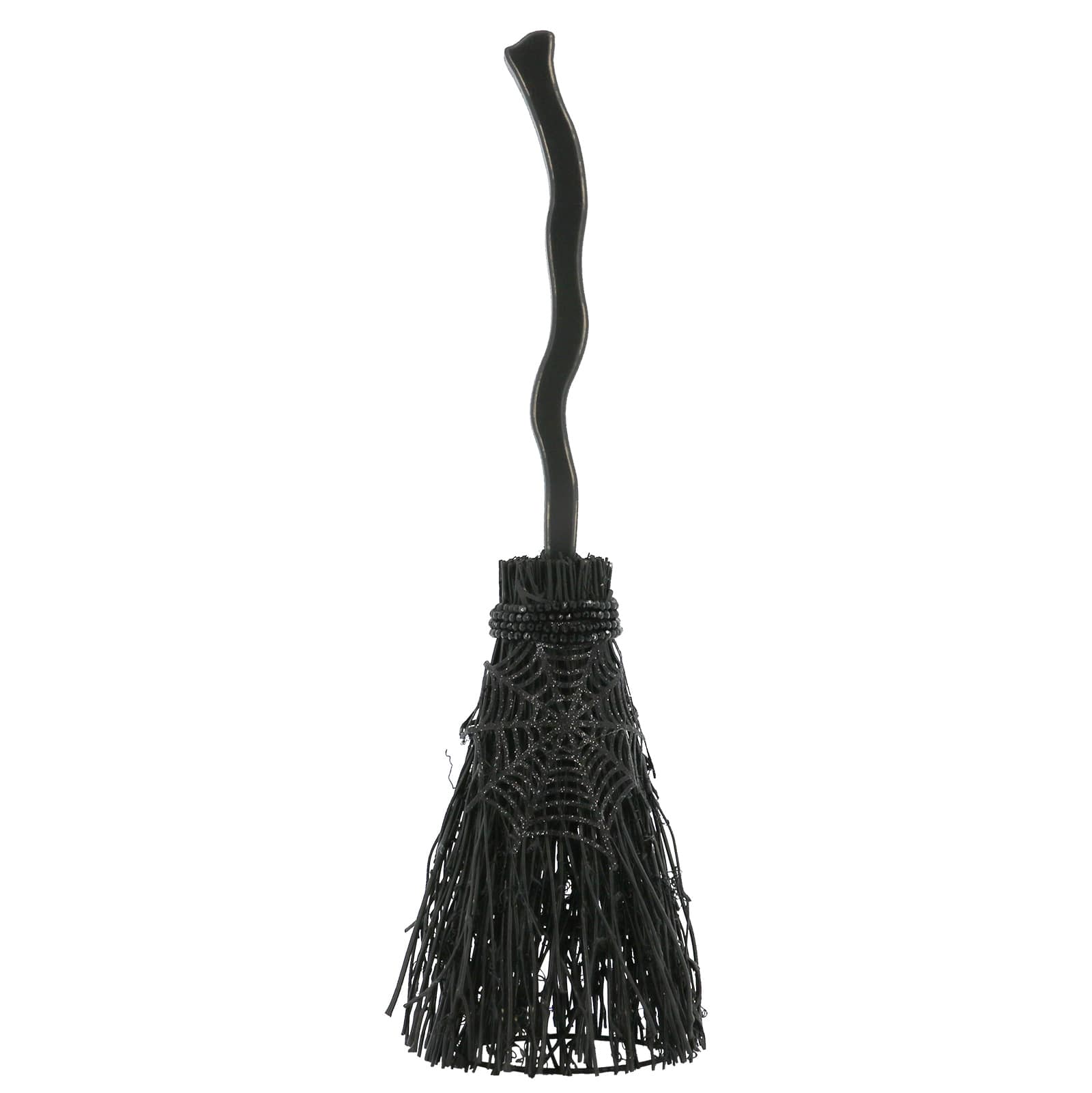 18.5&#x22; Black Witch&#x27;s Broom with Moon Tabletop D&#xE9;cor by Ashland&#xAE;