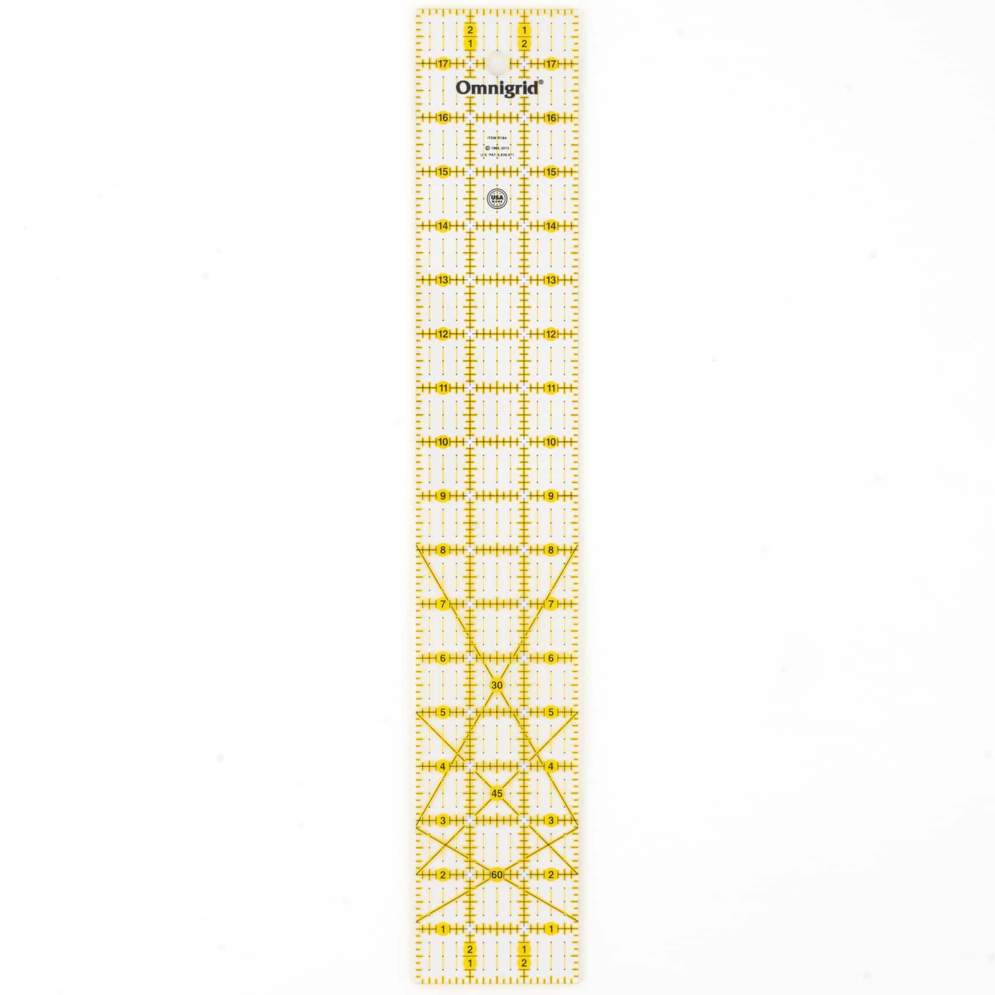 Omnigrid® 3" x 18" Rectangle Quilting & Sewing Ruler