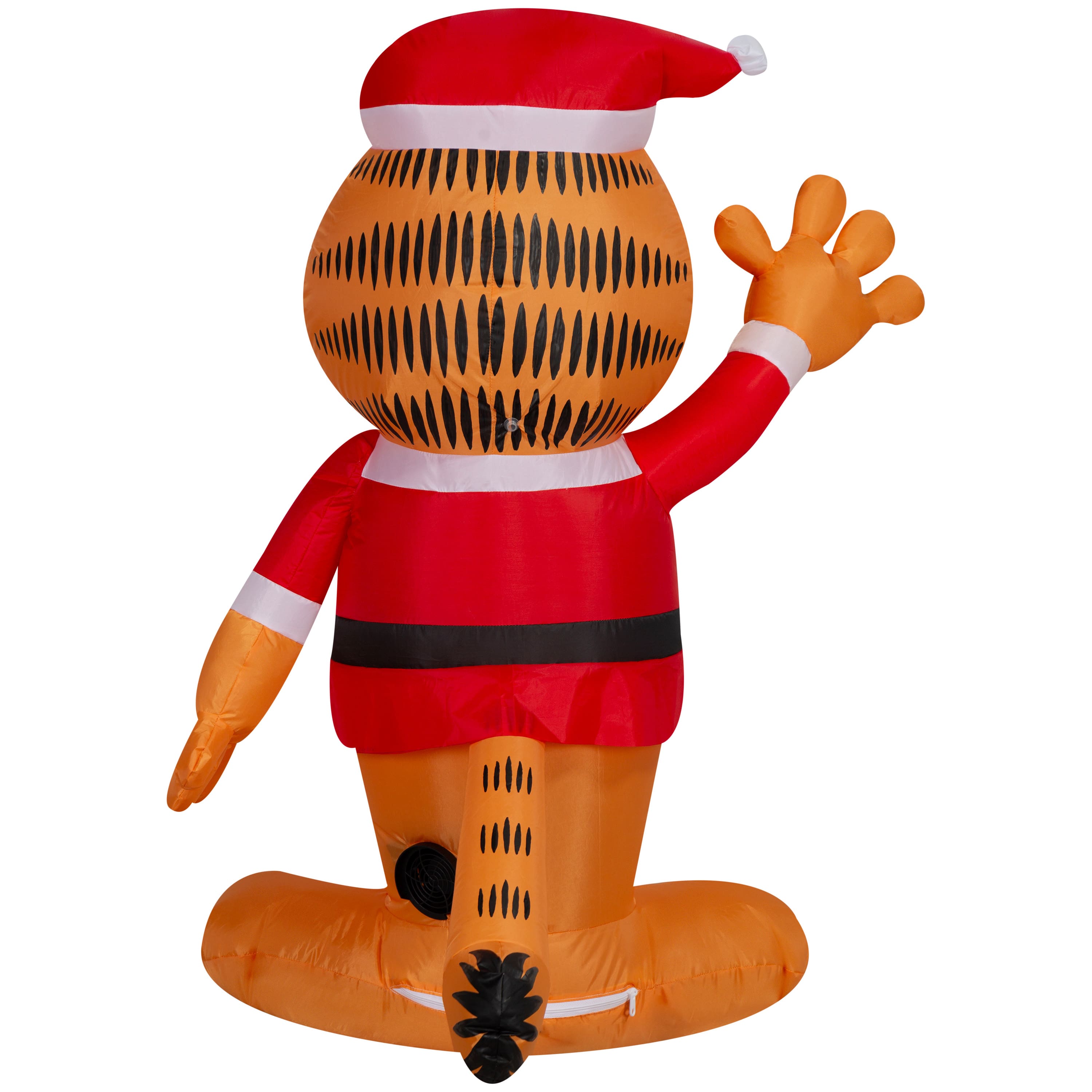 3.5ft. Airblown&#xAE; Inflatable Christmas Garfield in Santa Suit