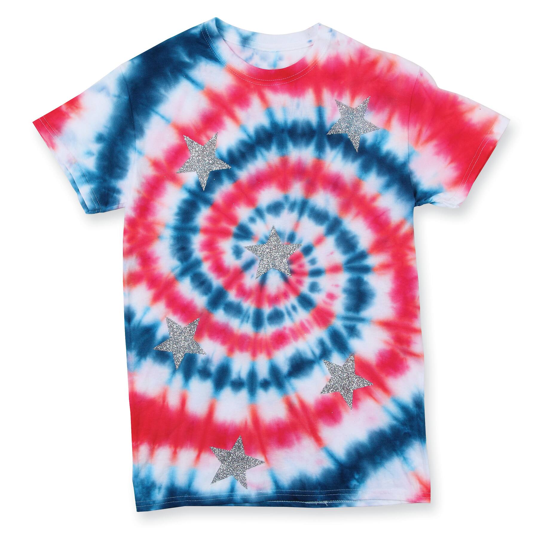 Kids&#x27; Tie-Dye Kit &#x26; T-Shirt Craft Bundle