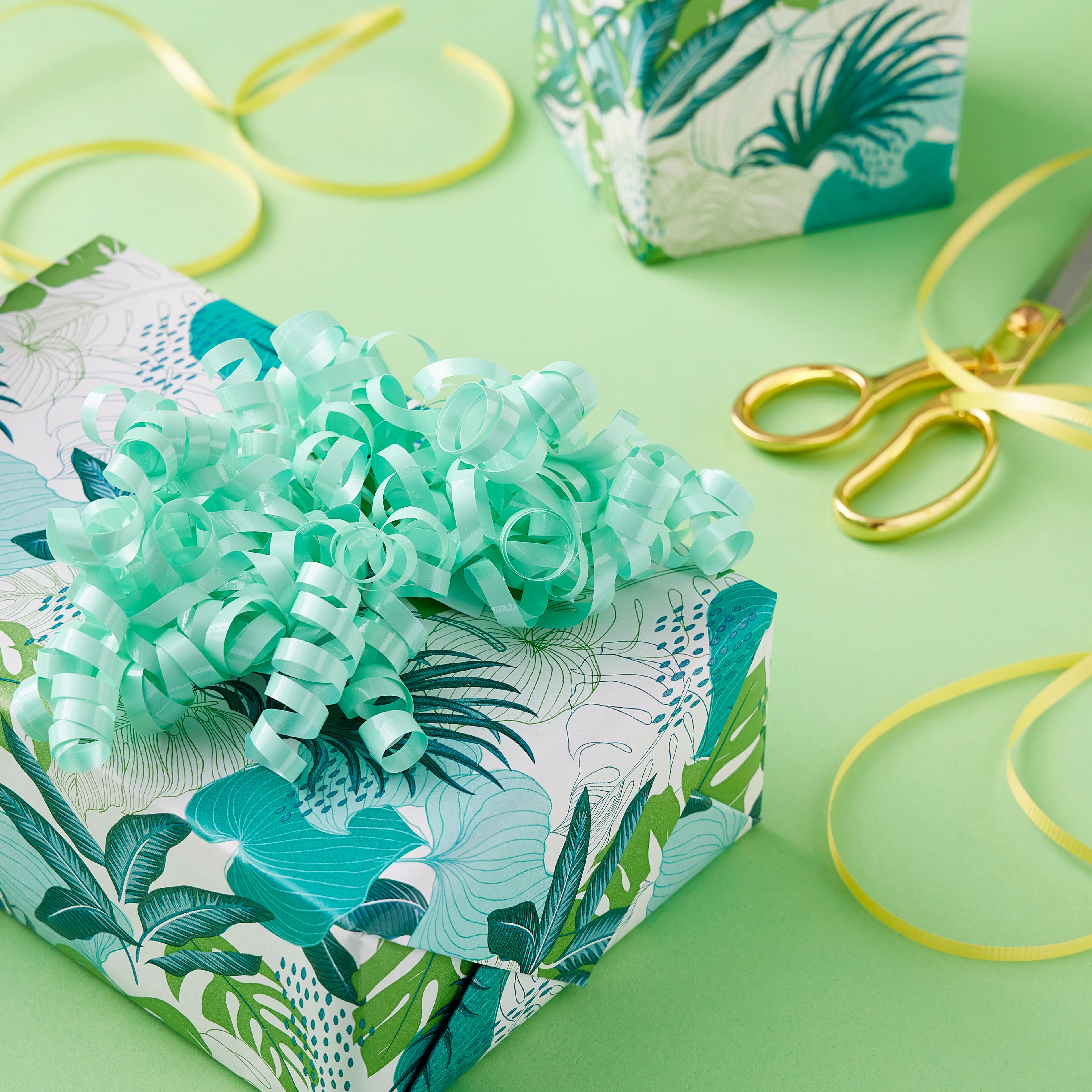 12 Packs: 2 ct. (24 total) 30&#x22; Mint Twisty Bows by Celebrate It&#x2122;