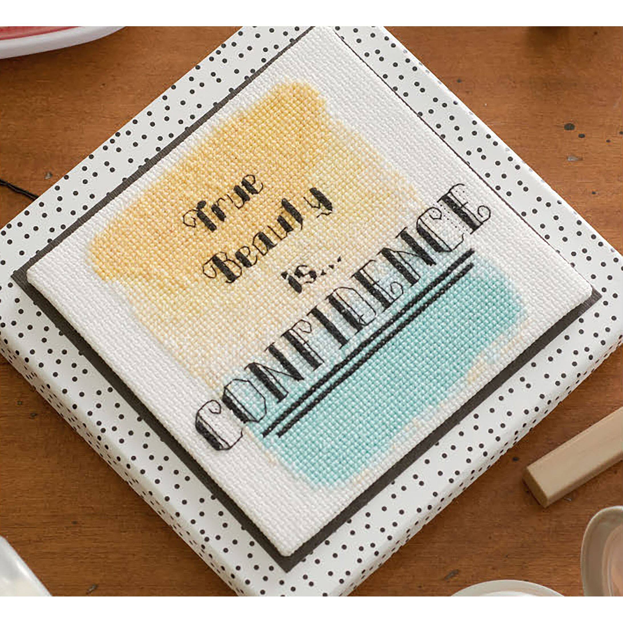 Leisure Arts&#xAE; Positive Quotes in Cross Stitch Book