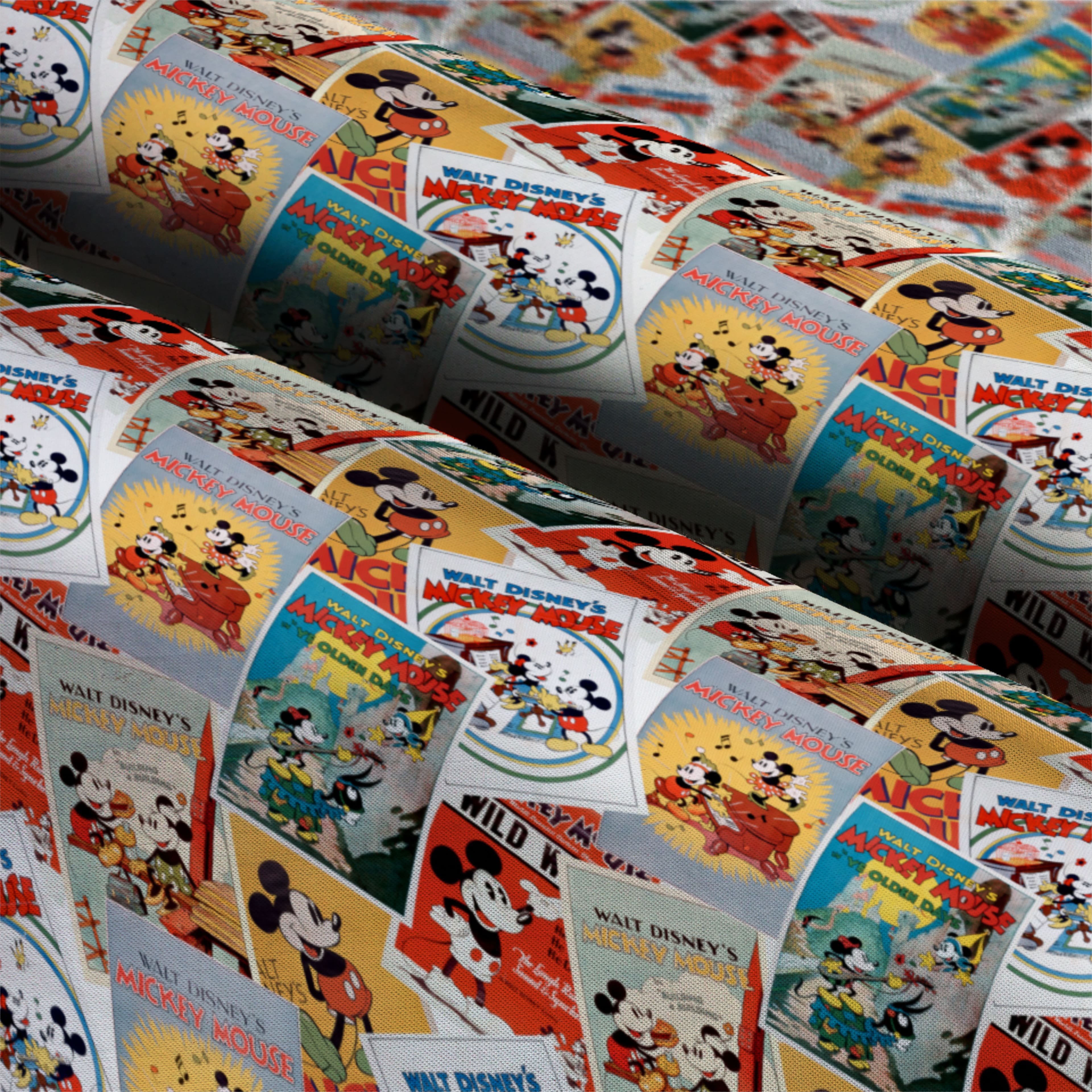 Disney® Mickey Mouse Poster Pack Cotton Fabric