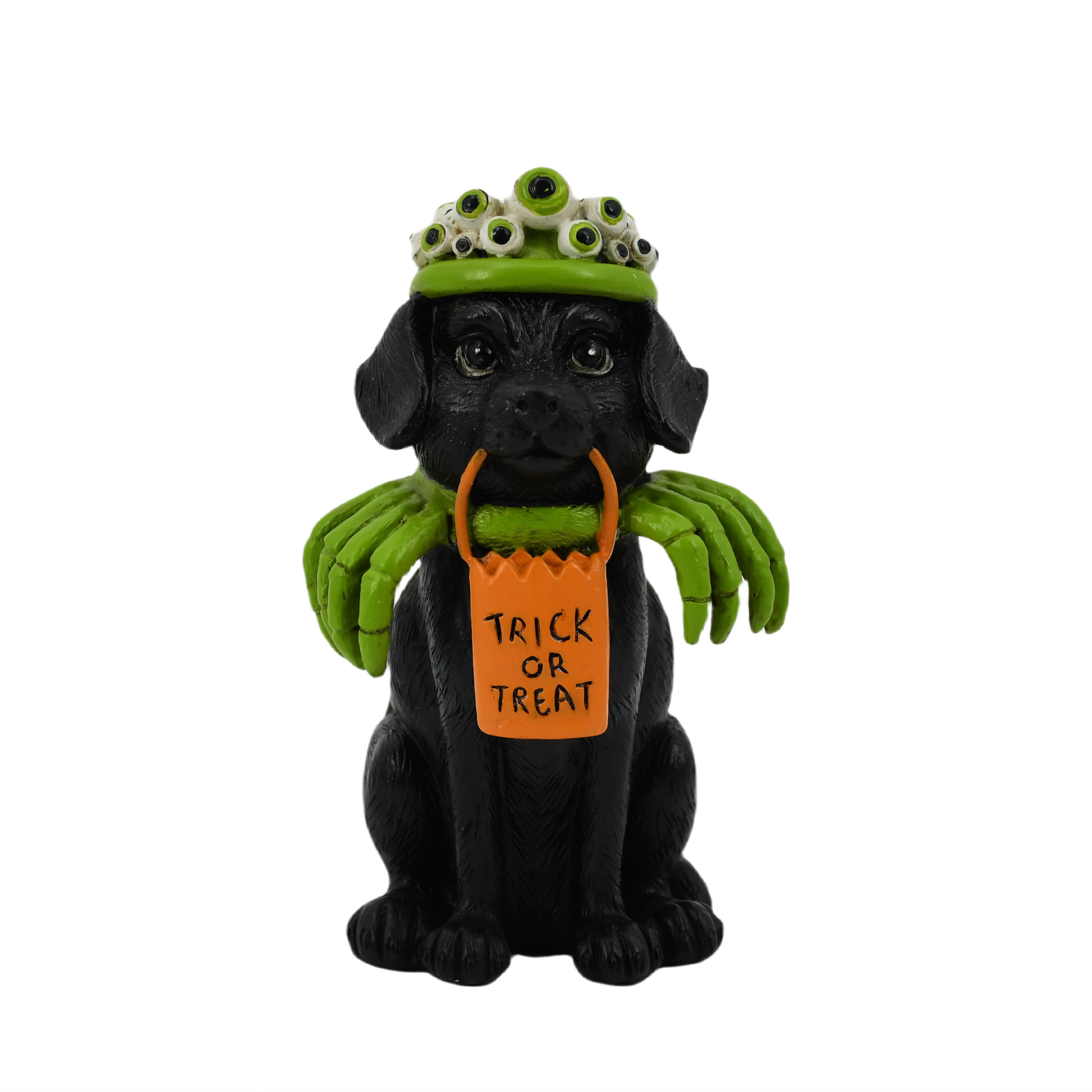 5" Trick-Or-Treat Dog in Spider Costume Tabletop Décor by Ashland®