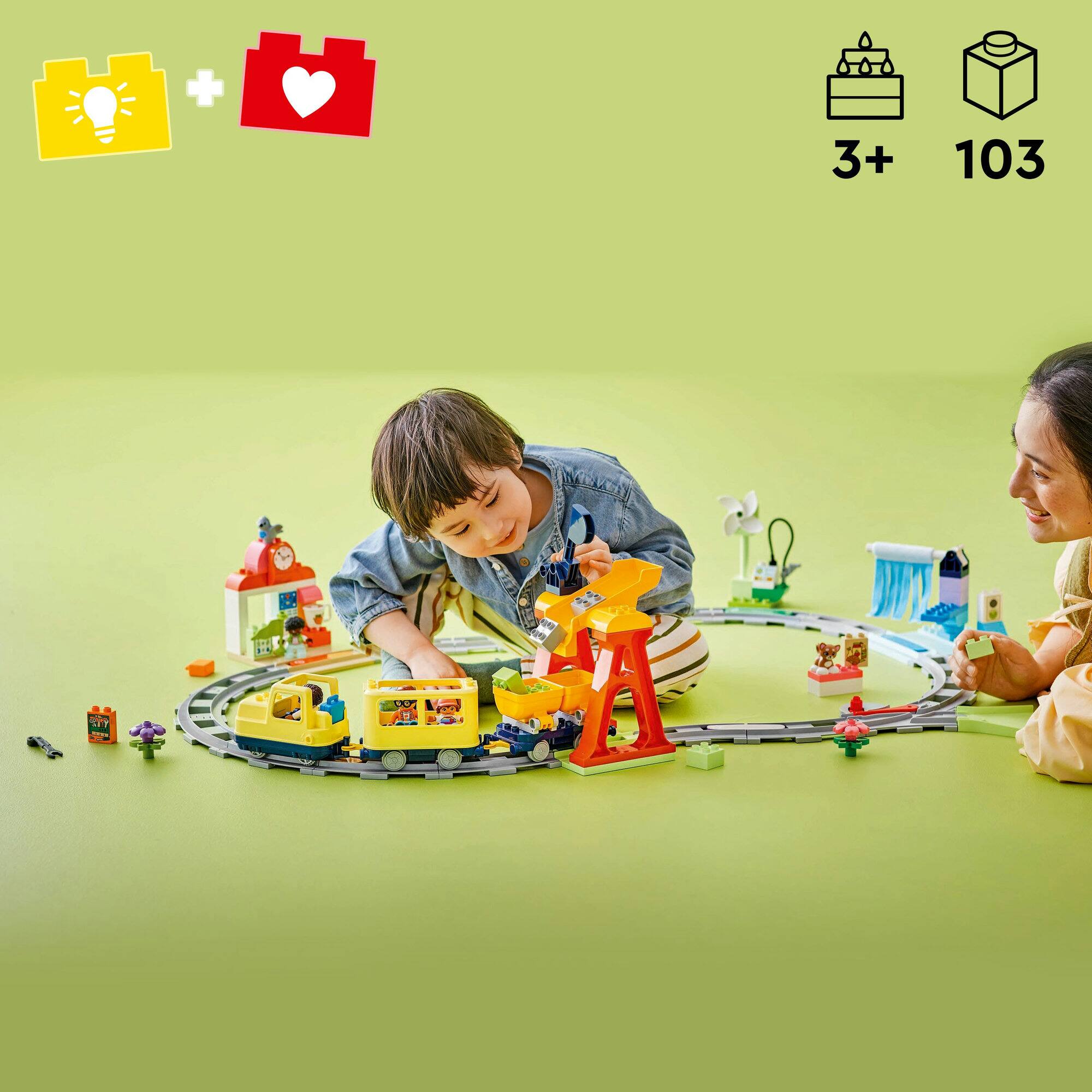 LEGO&#xAE; DUPLO&#xAE; Town Big Interactive Community Train Set 10428