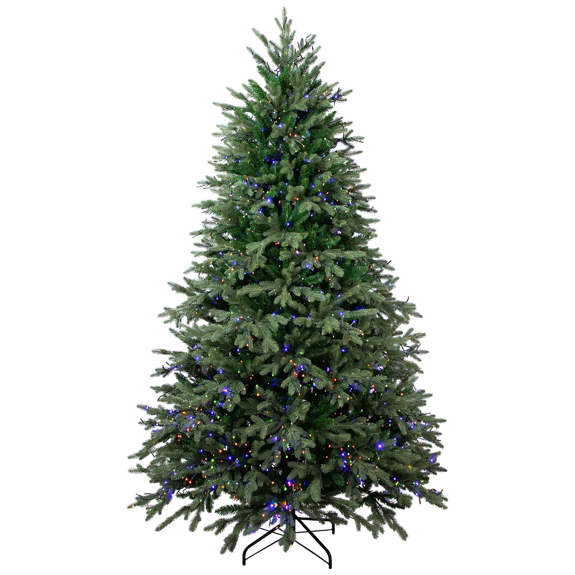 7.5ft. Pre-Lit Real Touch™ Grande Balsam Fir Artificial Christmas Tree, Dual Color LED Lights