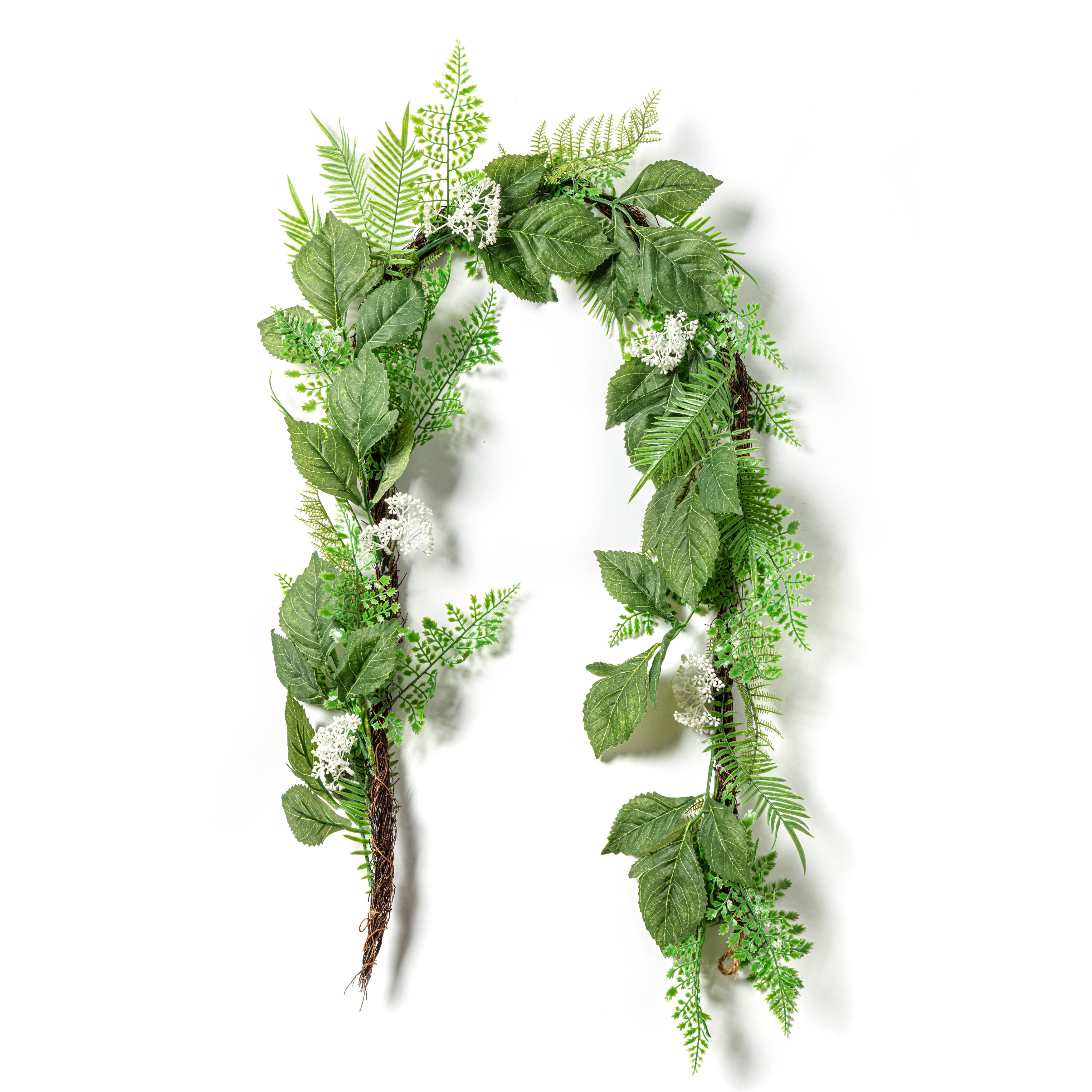 6ft. Mixed Lemon & Fern Leaf Garland by Ashland®