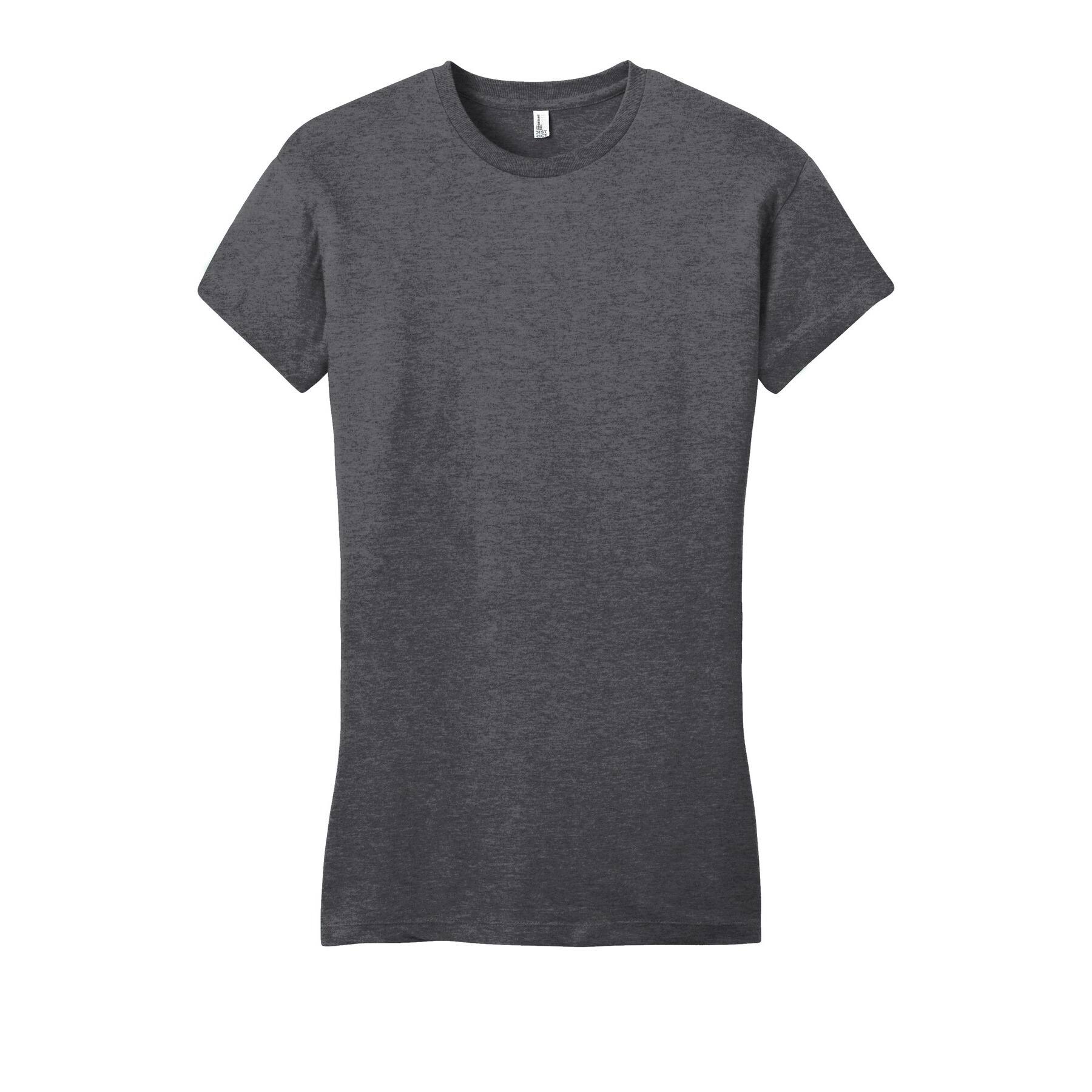 District&#xAE; Very Important Tee&#xAE; Heathered Women&#x27;s Fitted T-Shirt