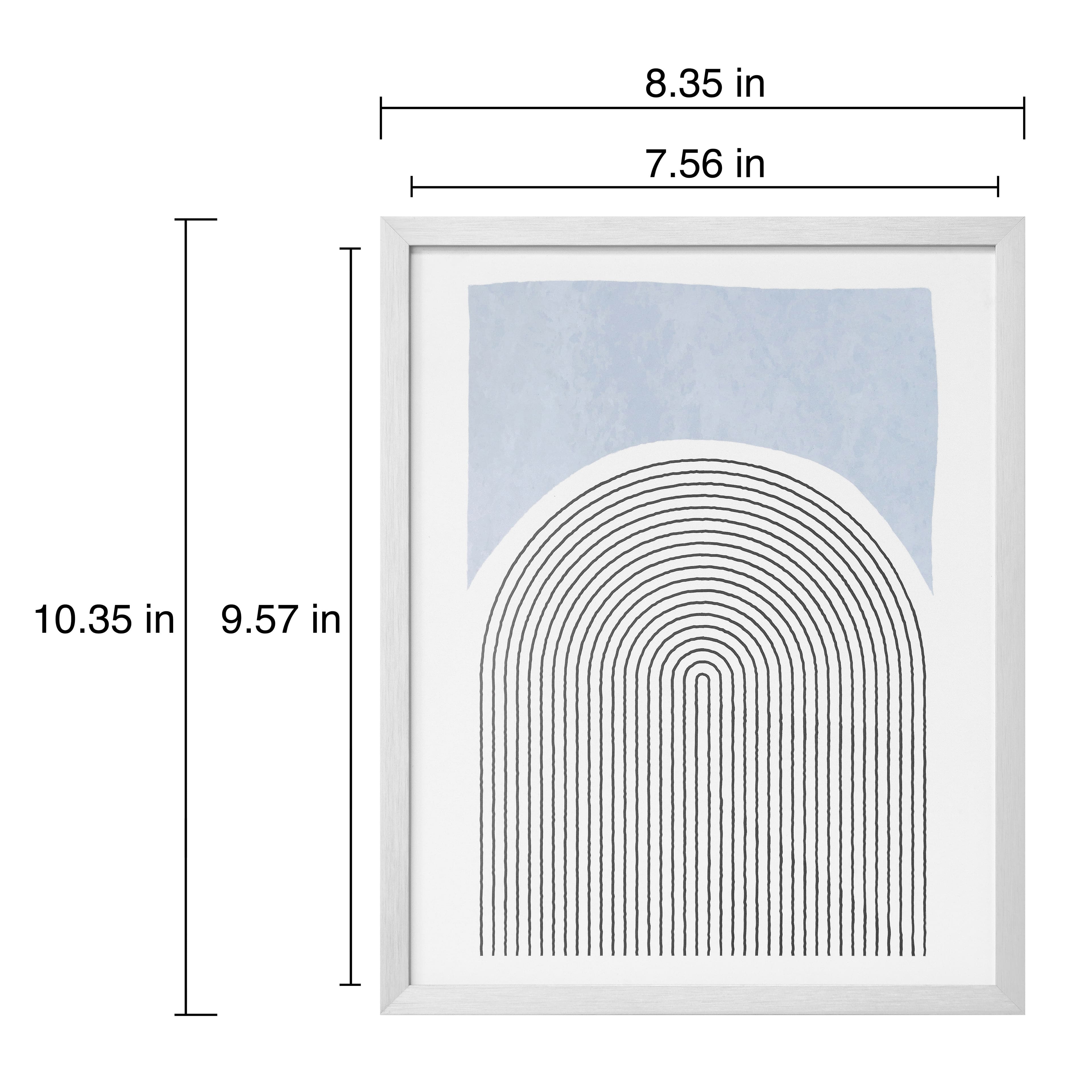 Cadre aluminium argenté, collection Maison de Studio Décor