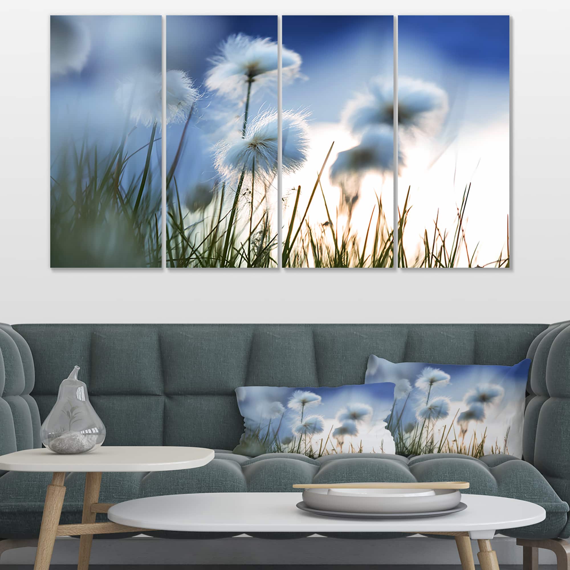 Designart - Beautiful Polar White Flowers