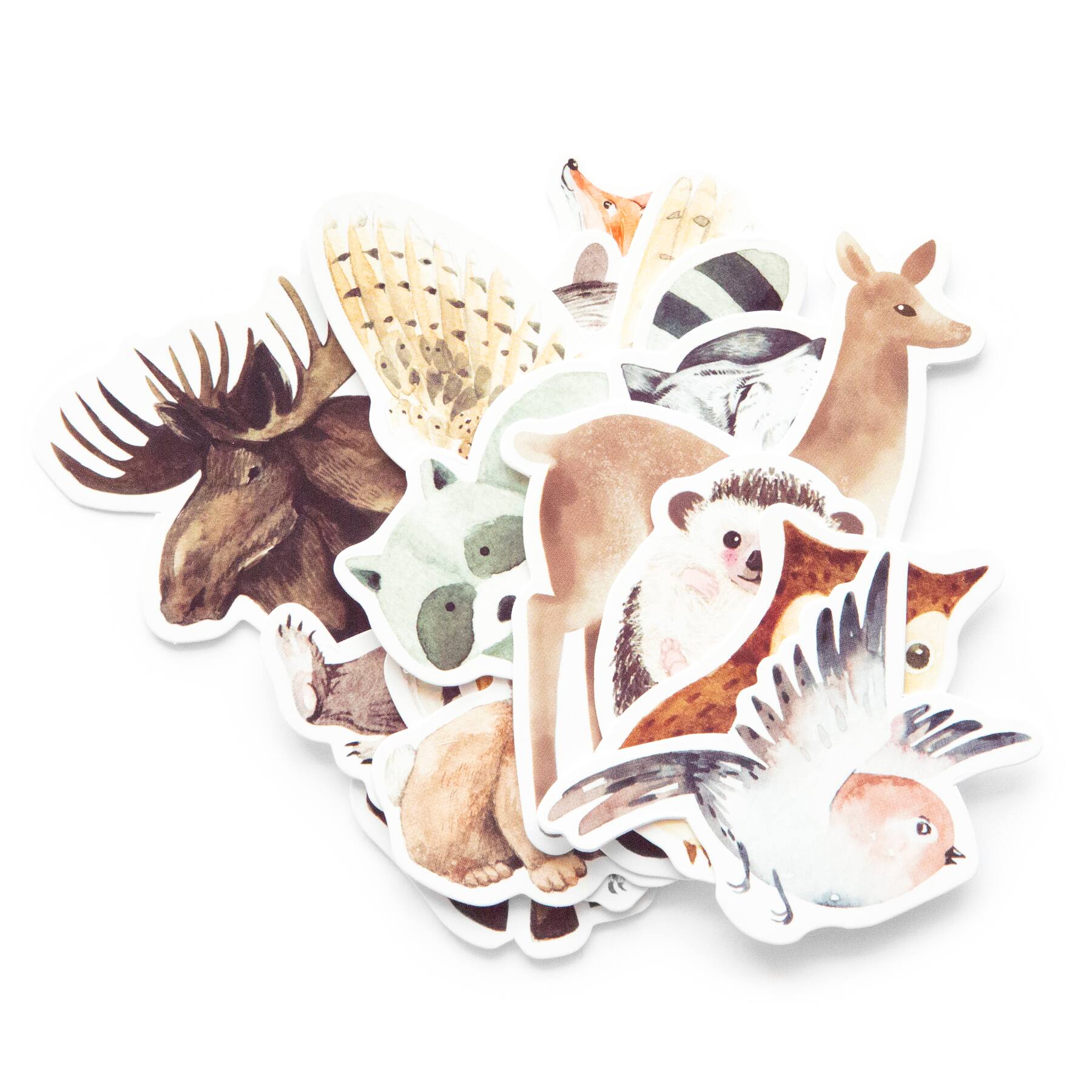 12 Pack: Woodland Animals Die Cut Stickers by Recollections™