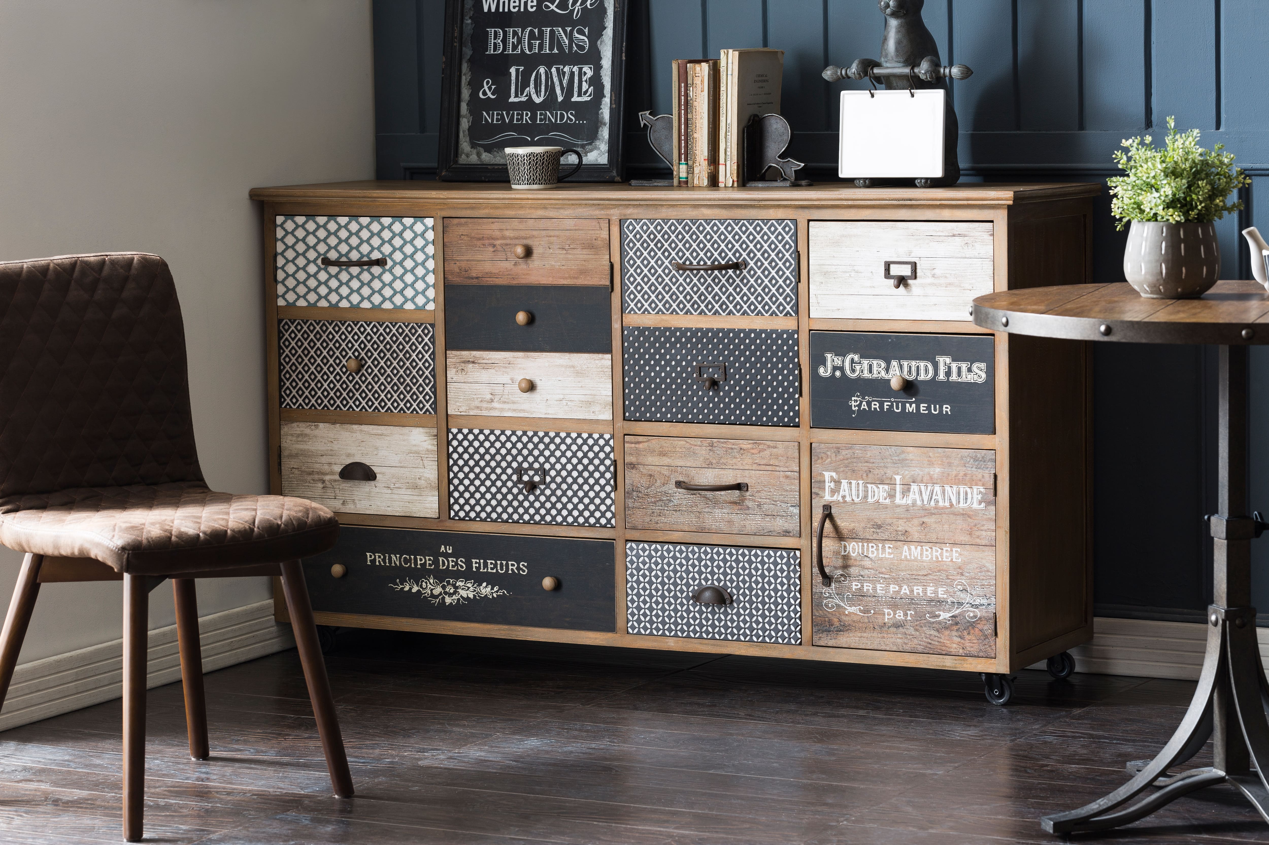 Hello Honey® Glazed Terra Cotta Planter with Hand Painted Lines