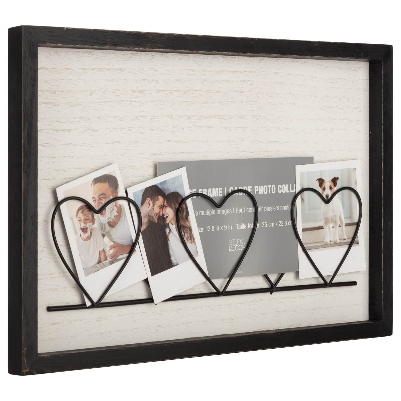5 Opening Black Wire Heart Collage Frame by Studio Décor®