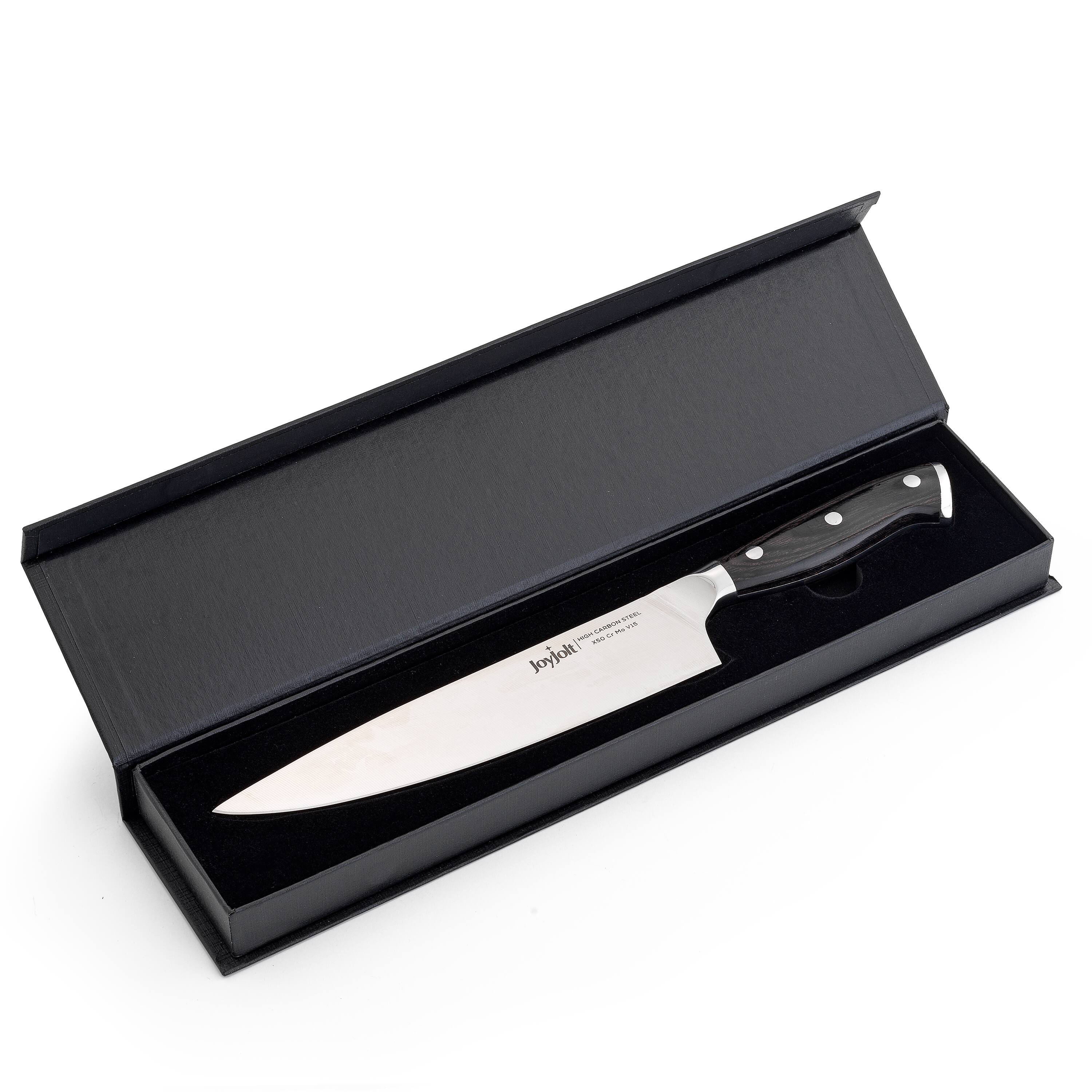 JoyJolt&#xAE; 8&#x22; High Carbon Steel Chef Knife