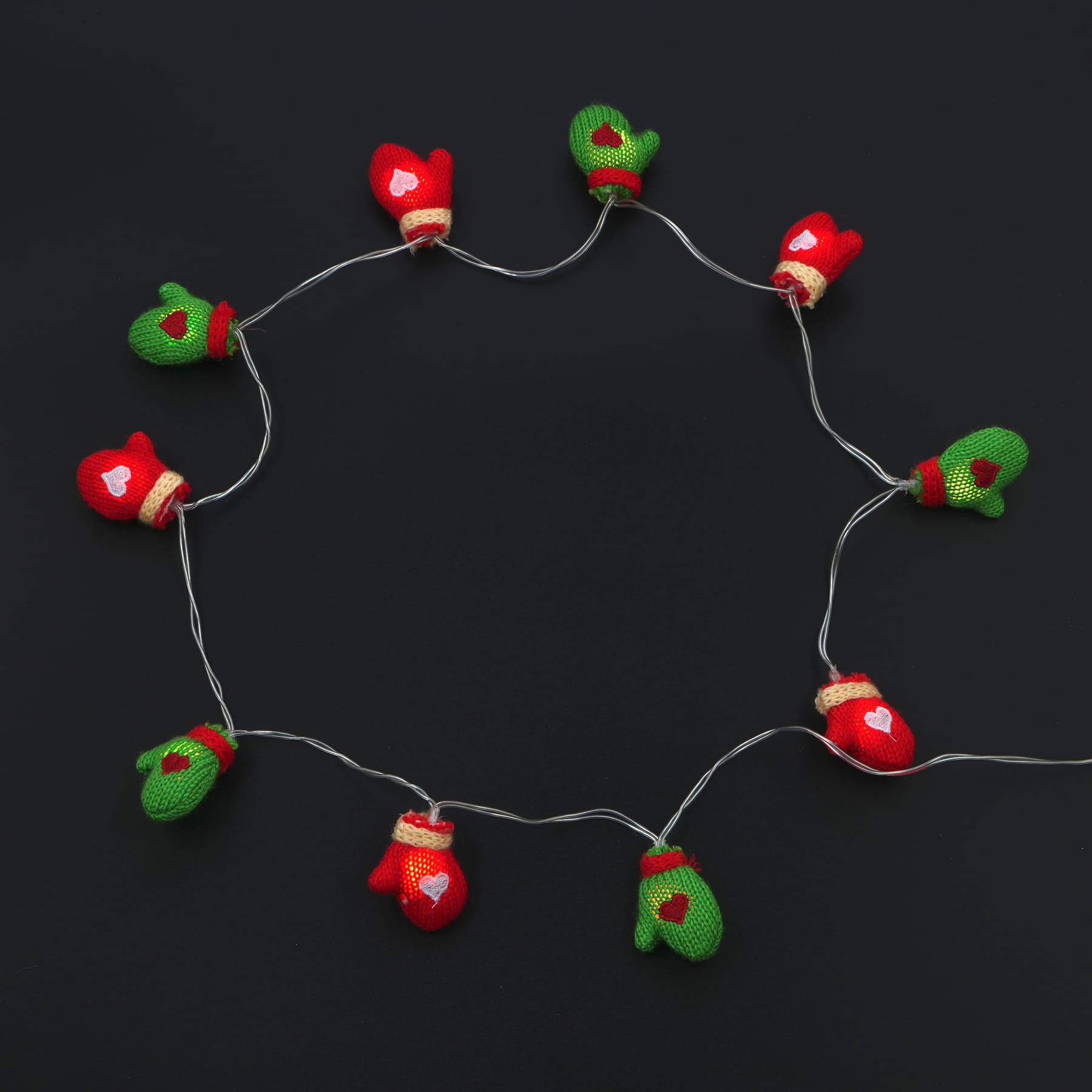 10ct. Mittens LED Icon String Lights by Ashland&#xAE;