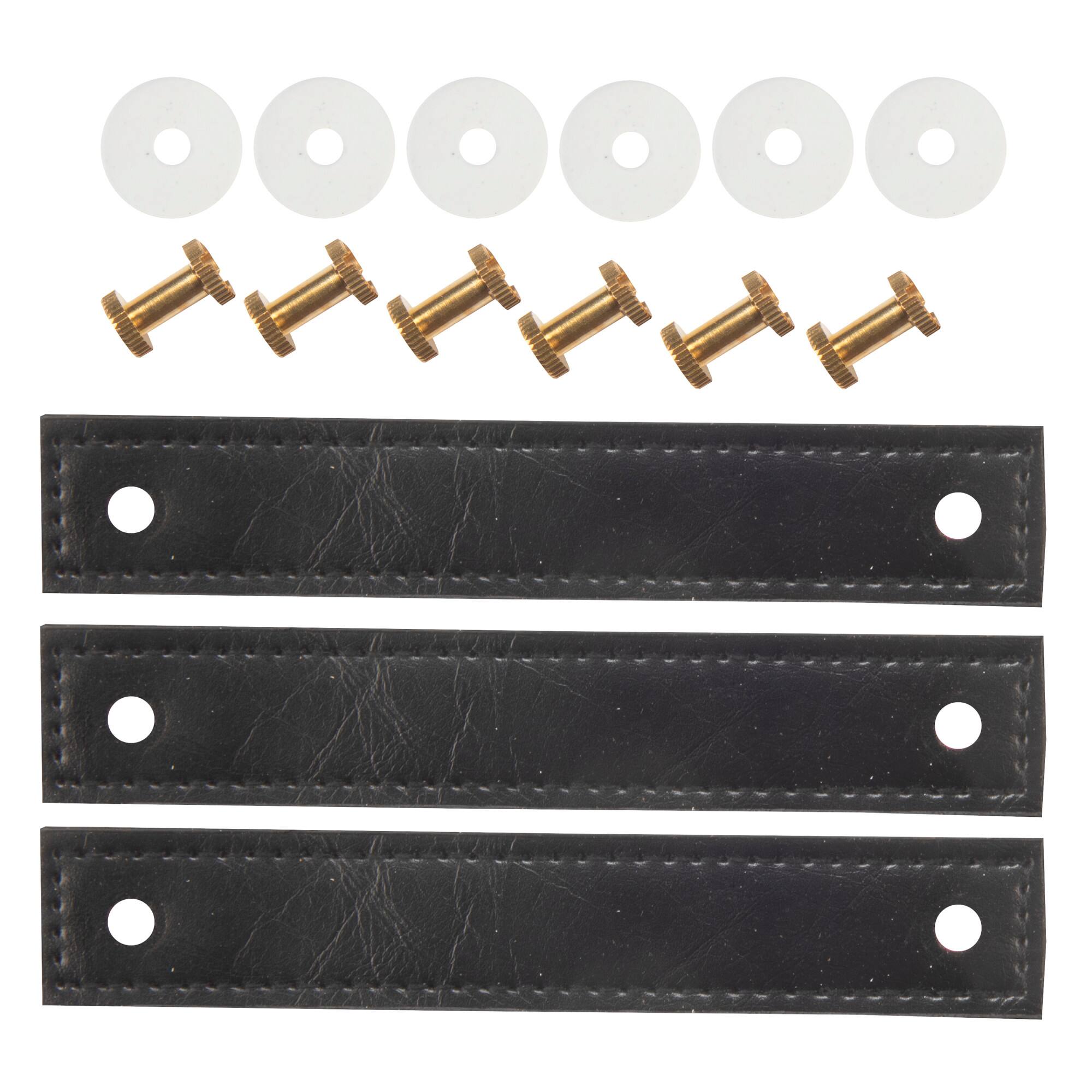 Dritz&#xAE; Home 5.5&#x27;&#x27; Faux Leather Handle Set