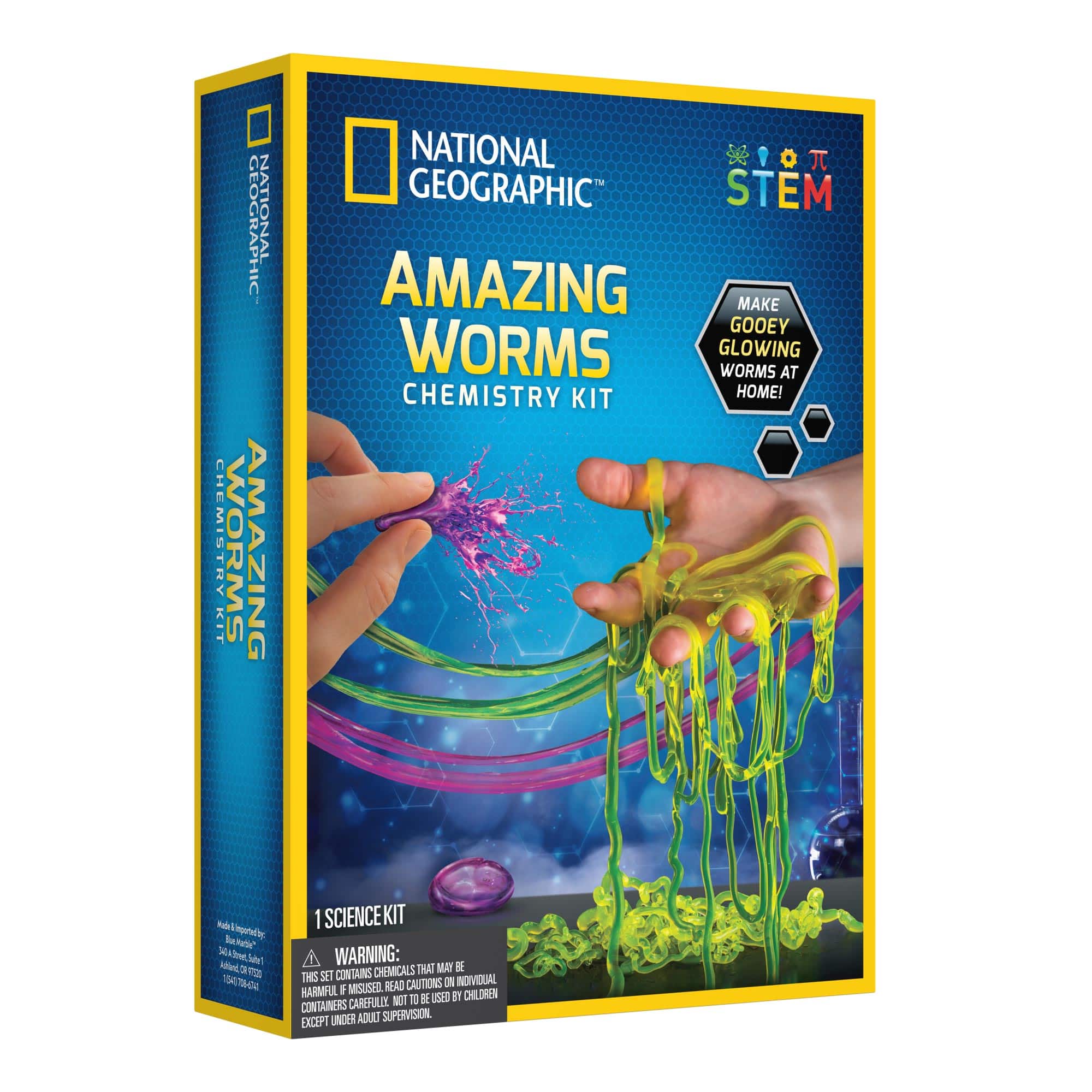 National Geographic&#x2122; Amazing Worms Chemistry Kit
