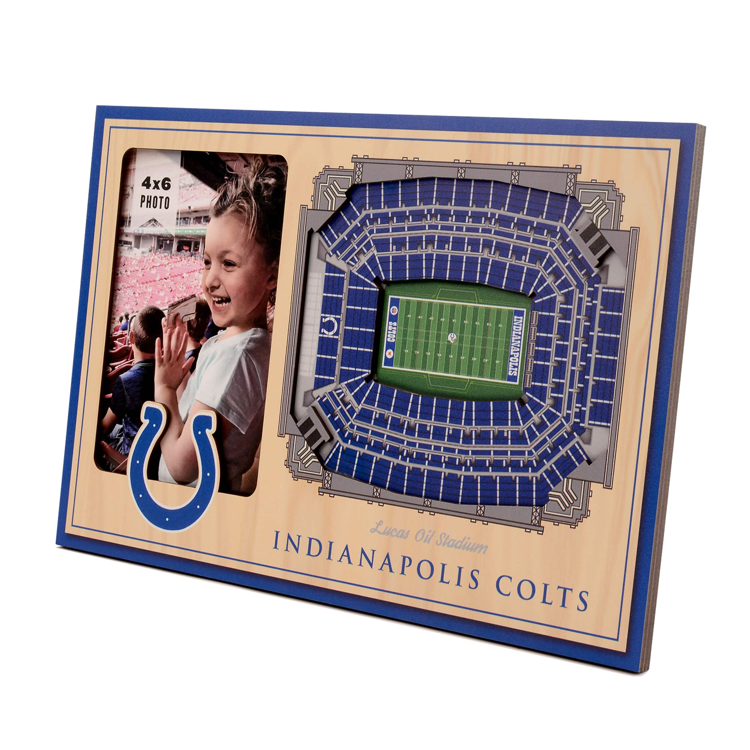 NFL 3D Stadium Wall Art - Indianapolis Colts