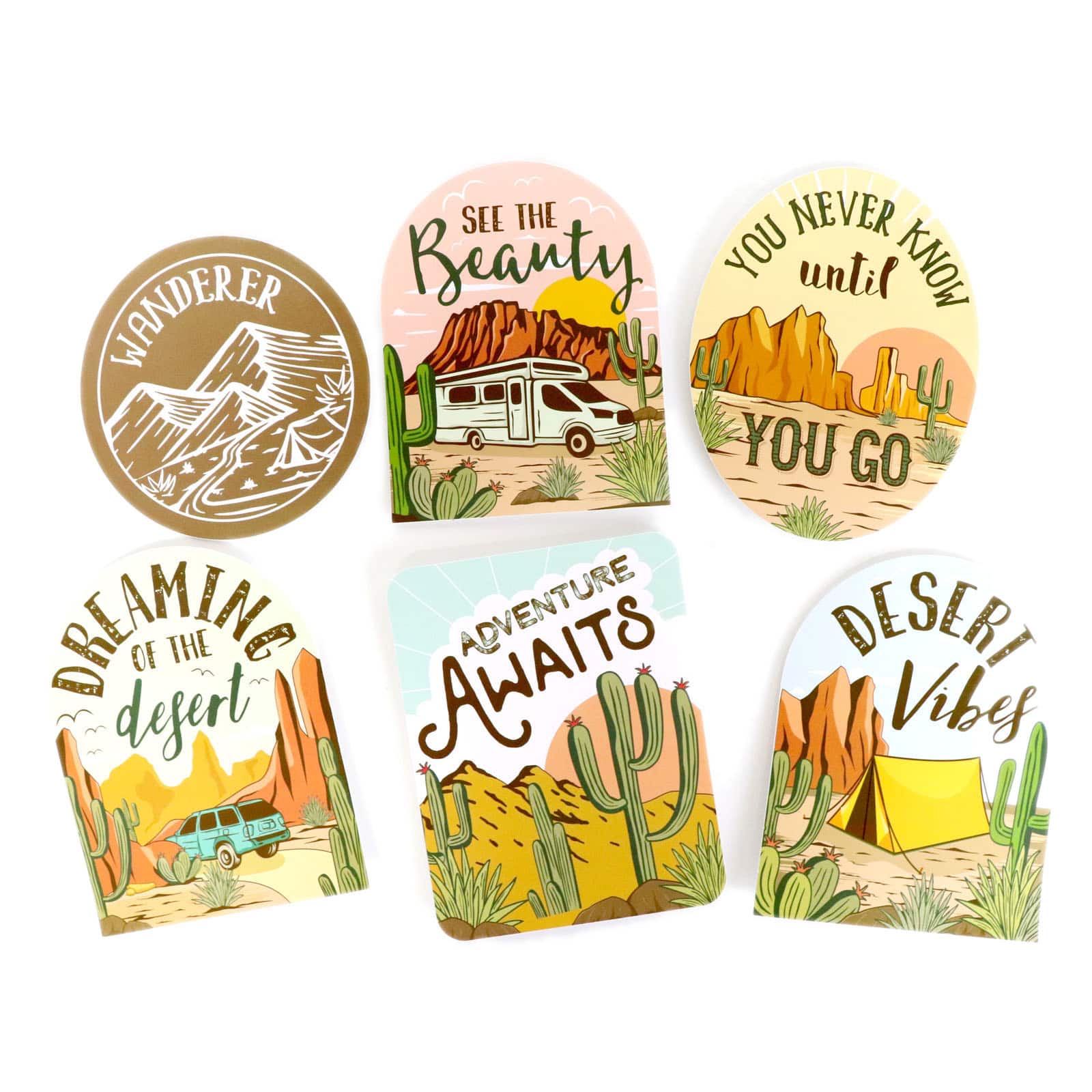 Desert Vinyl Die Cut Stickers by Recollections&#x2122;