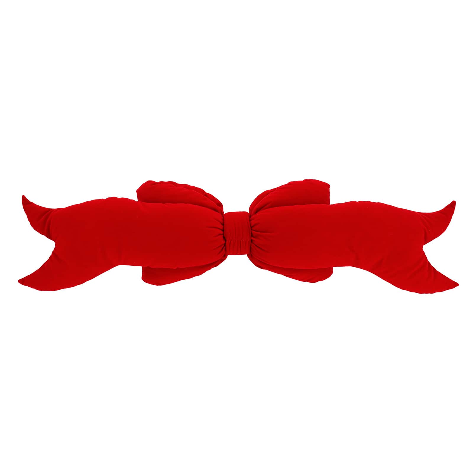 40&#x22; x 11&#x22; Red Bow Pillow by Ashland&#xAE;