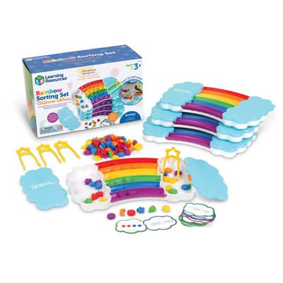 Learning Resources Rainbow Sorting Trays Classroom Edition | Michaels