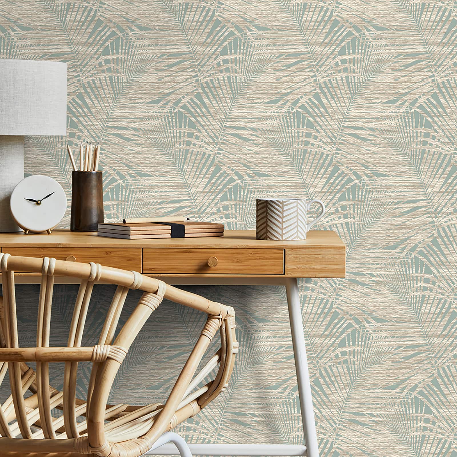 Tommy Bahama&#xAE; Shadow Palms Peel &#x26; Stick Wallpaper
