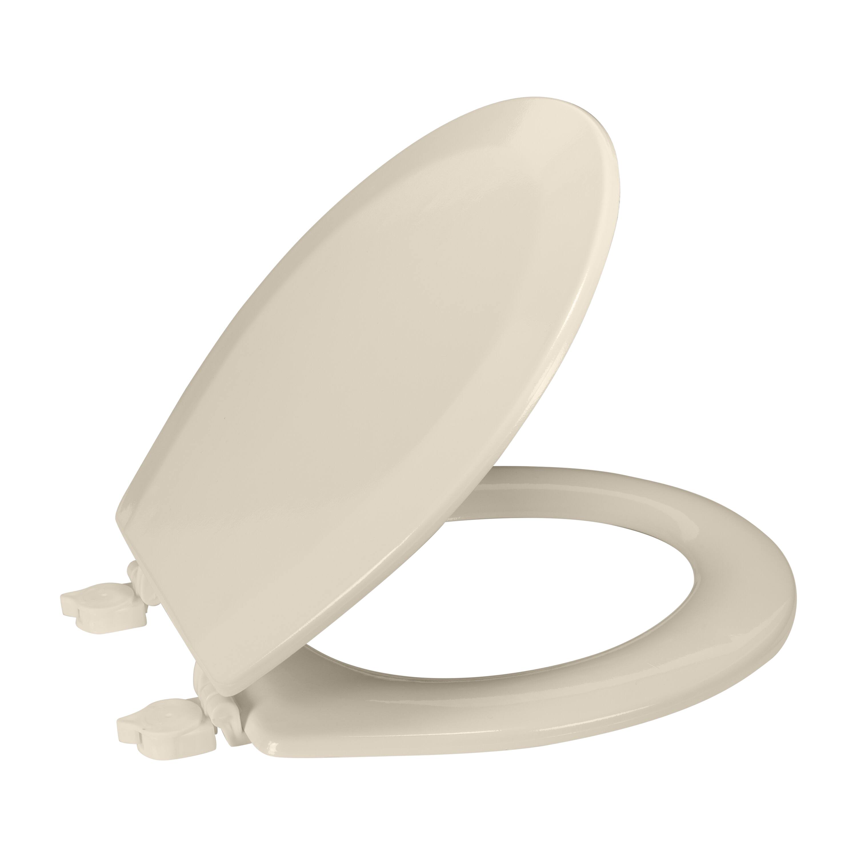 Bath Bliss Beveled Standard Round Toilet Seat