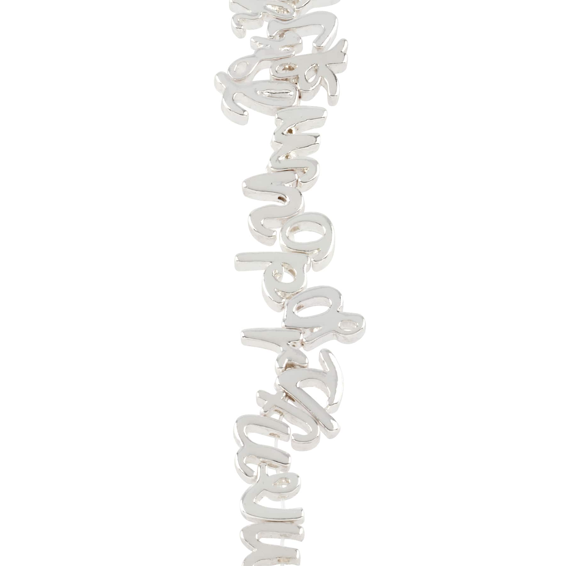 12 Packs: 26 ct. (312 total) Silver Alphabet Beads by Bead Landing™