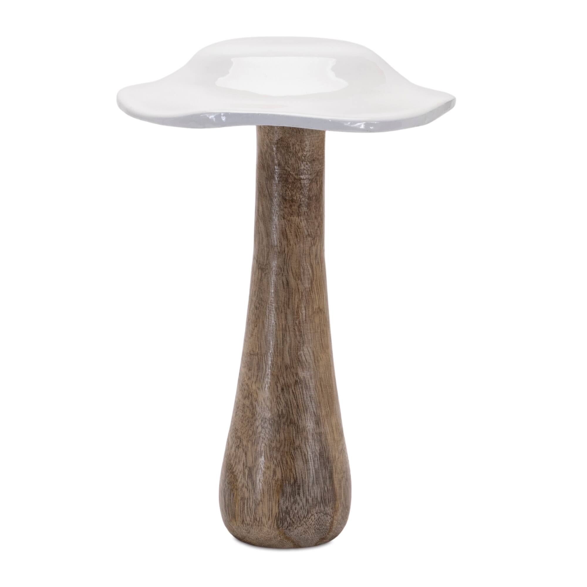 Wood Mushroom D&#xE9;cor Set