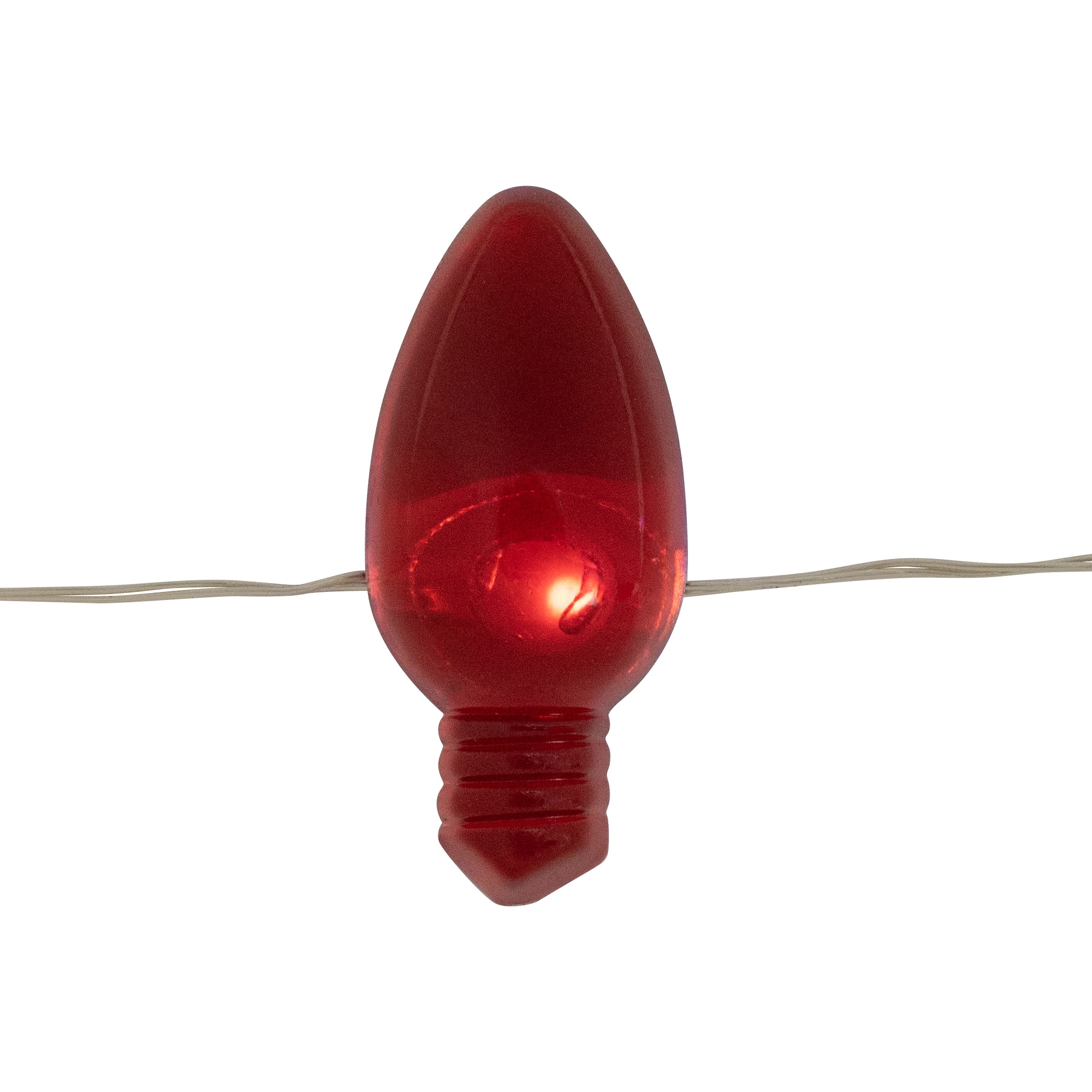 20ct. Patriotic Americana Retro Style Bulb LED Fairy Lights