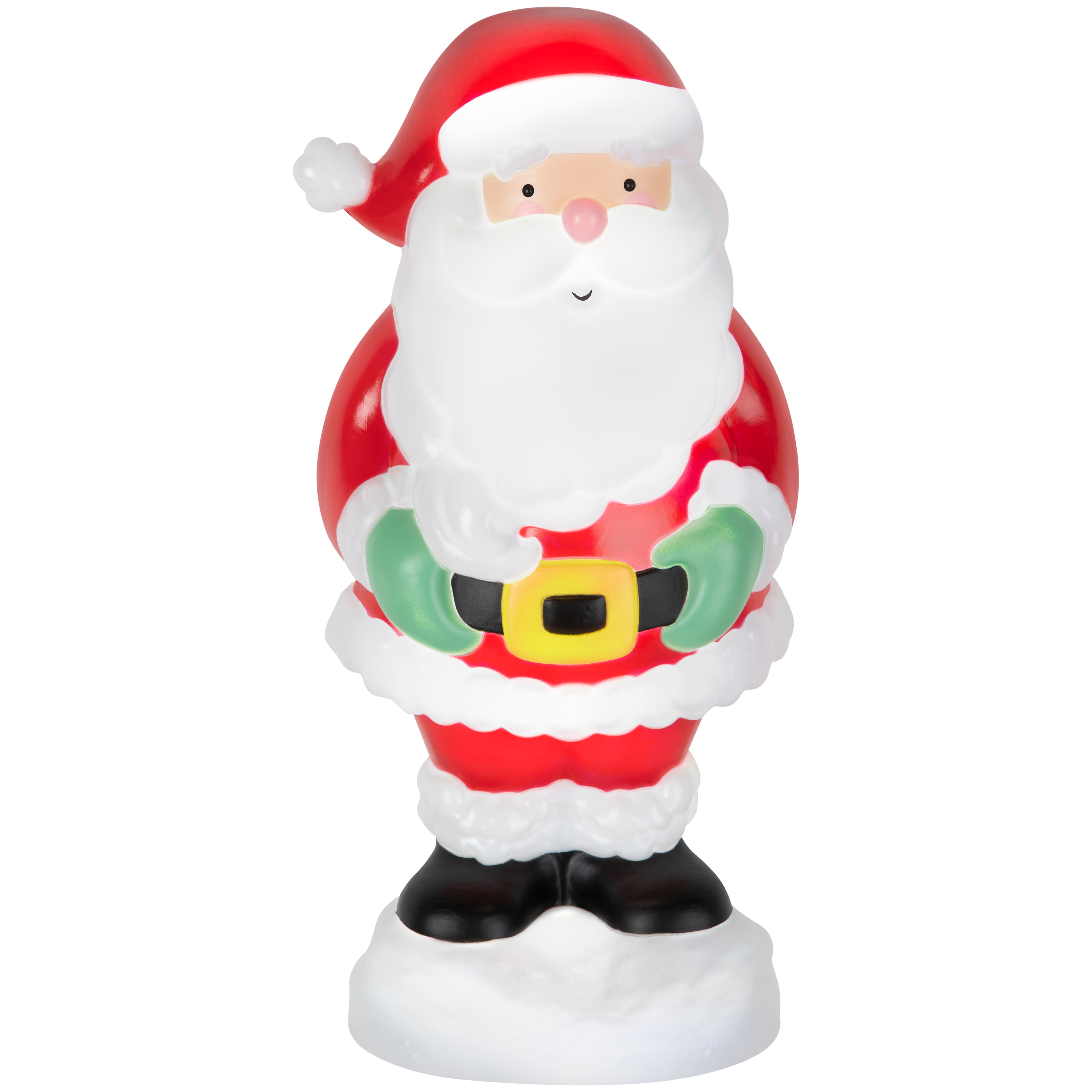 14&#x22; LED Santa Claus Blow Mold by Ashland&#xAE;