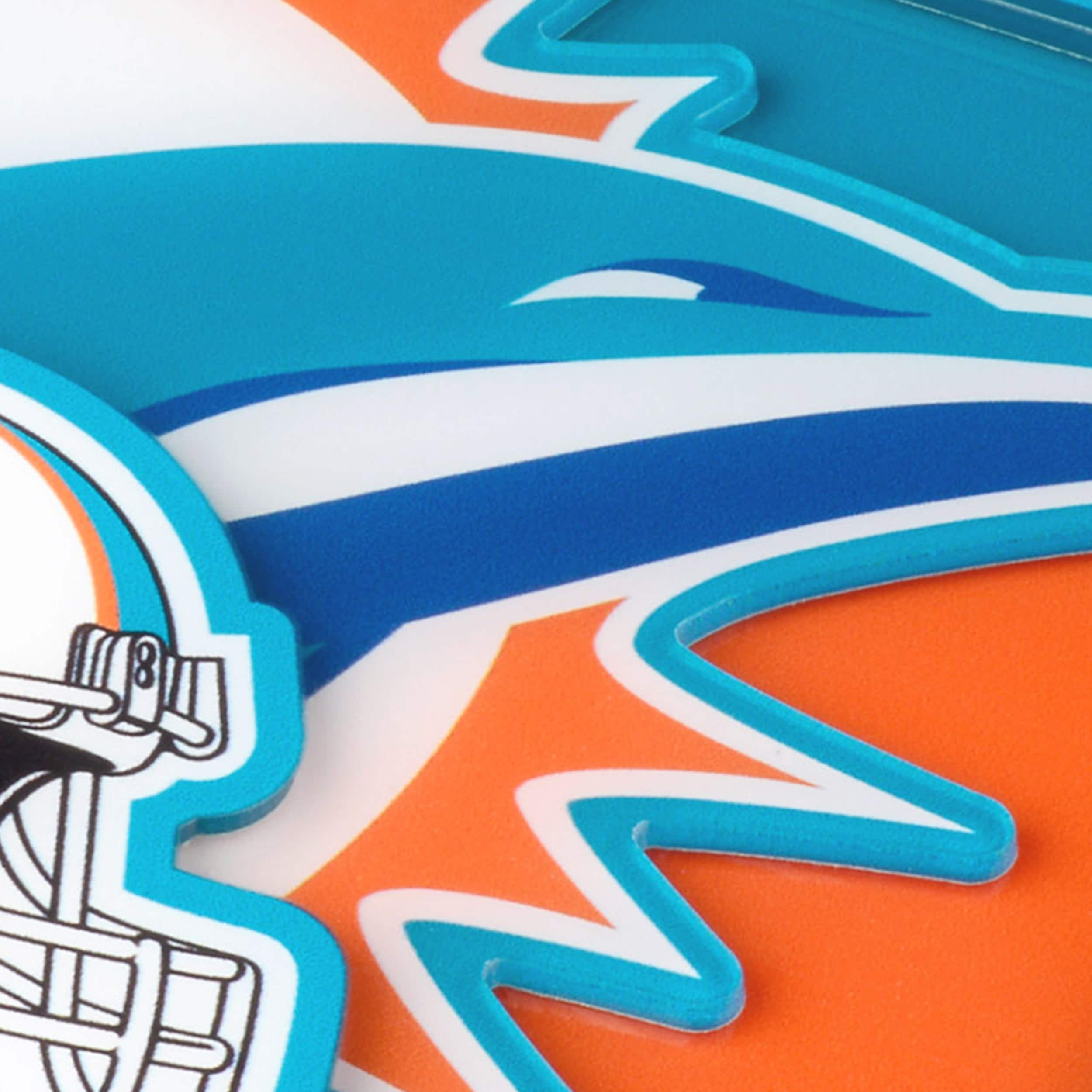 NFL 3D Logo Series Coaster Set