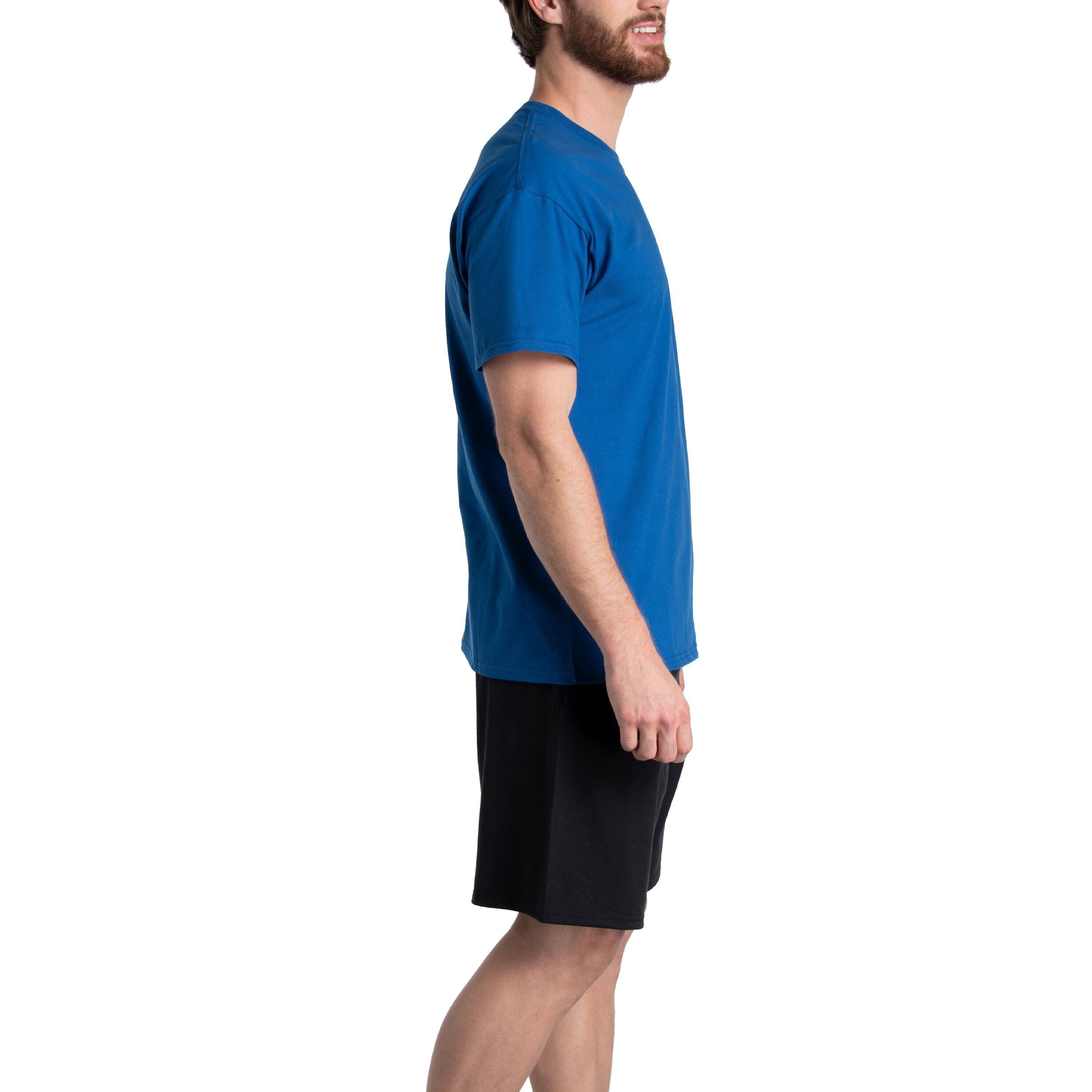 Fruit of the Loom EverSoft Mens Short Sleeve Crew T-Shirt 2 Pack