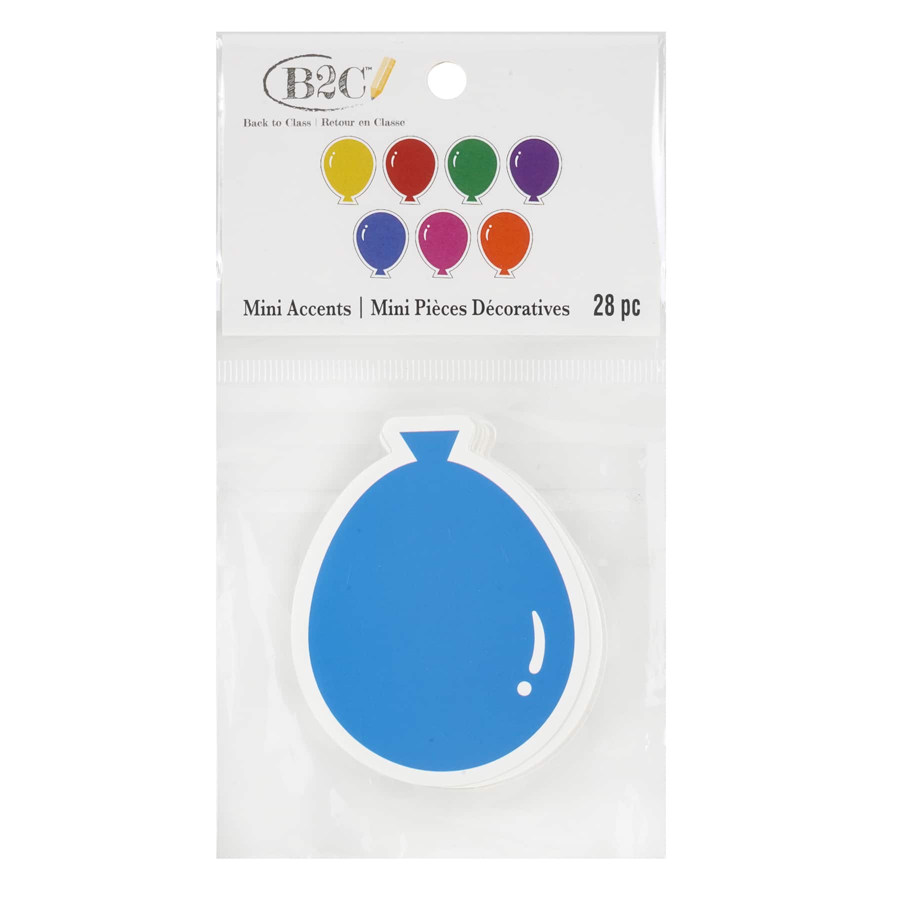 Back to Class Mini Die Cut Balloon Accents