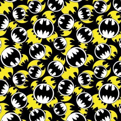 Camelot® Fabrics Batman™ Packed Logo Cotton Fabric | Michaels