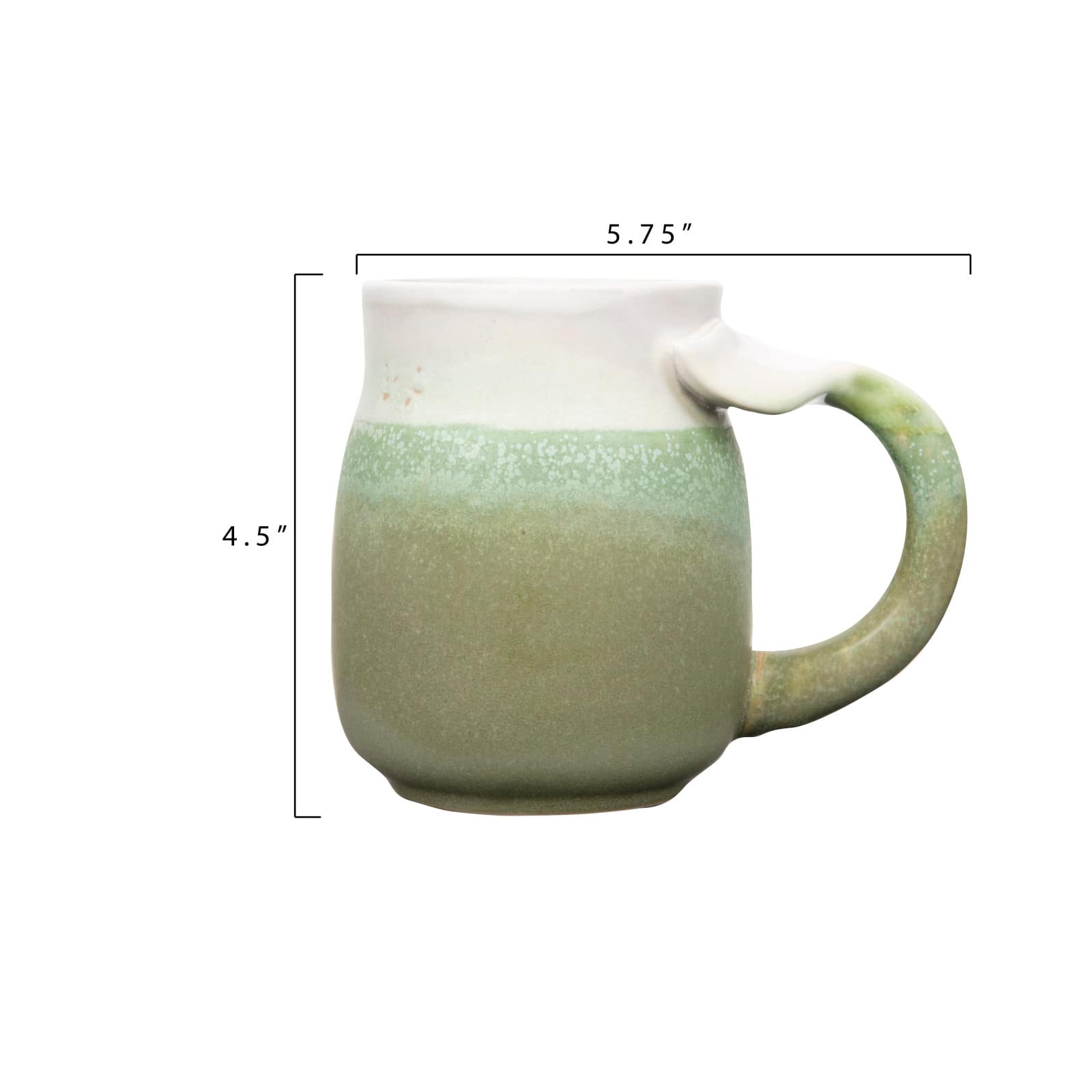 Hello Honey® Ceramic Mugs with Whale Tail Shaped Handle, 3ct.