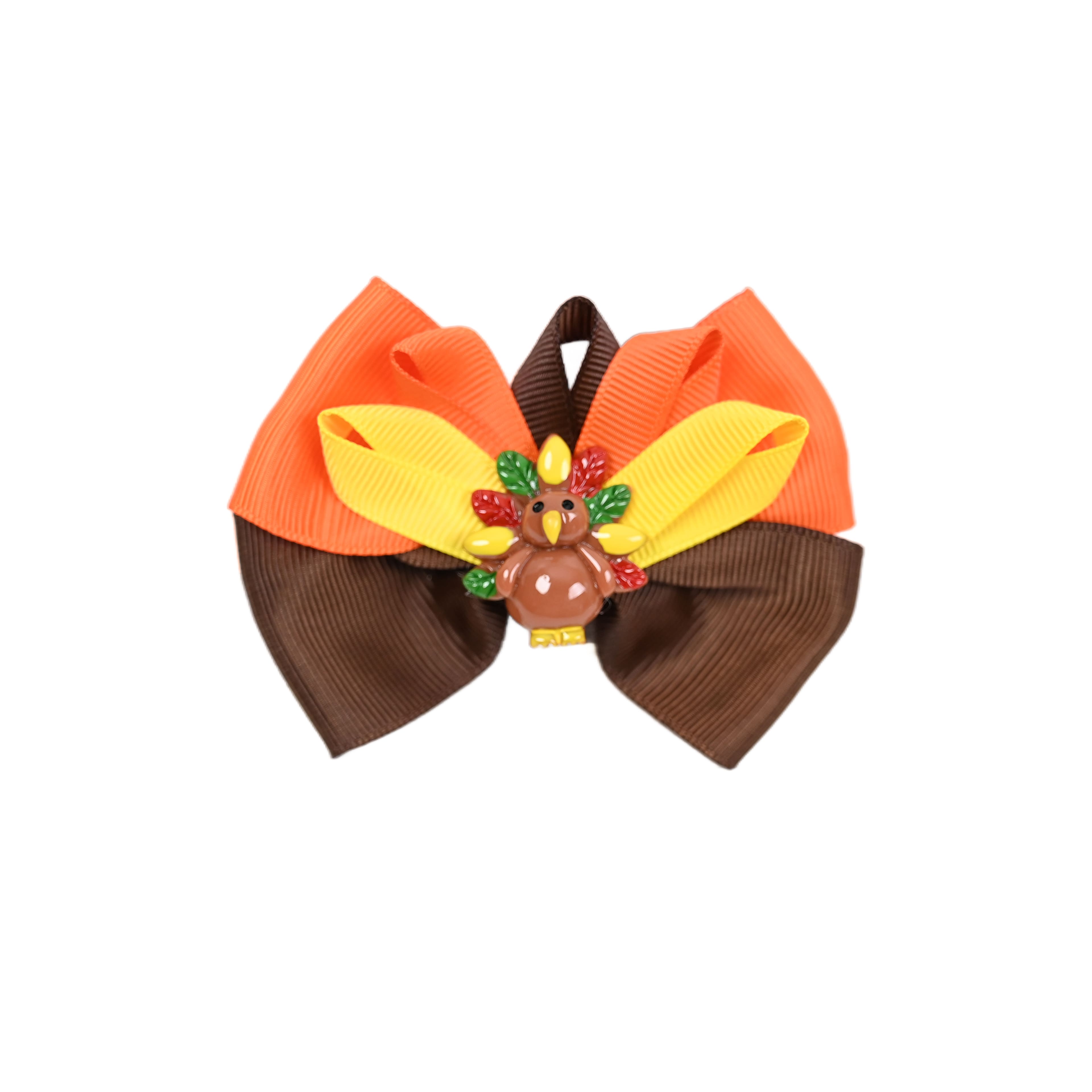 Thanksgiving Turkey Hair Bow Clip by Creatology&#x2122;