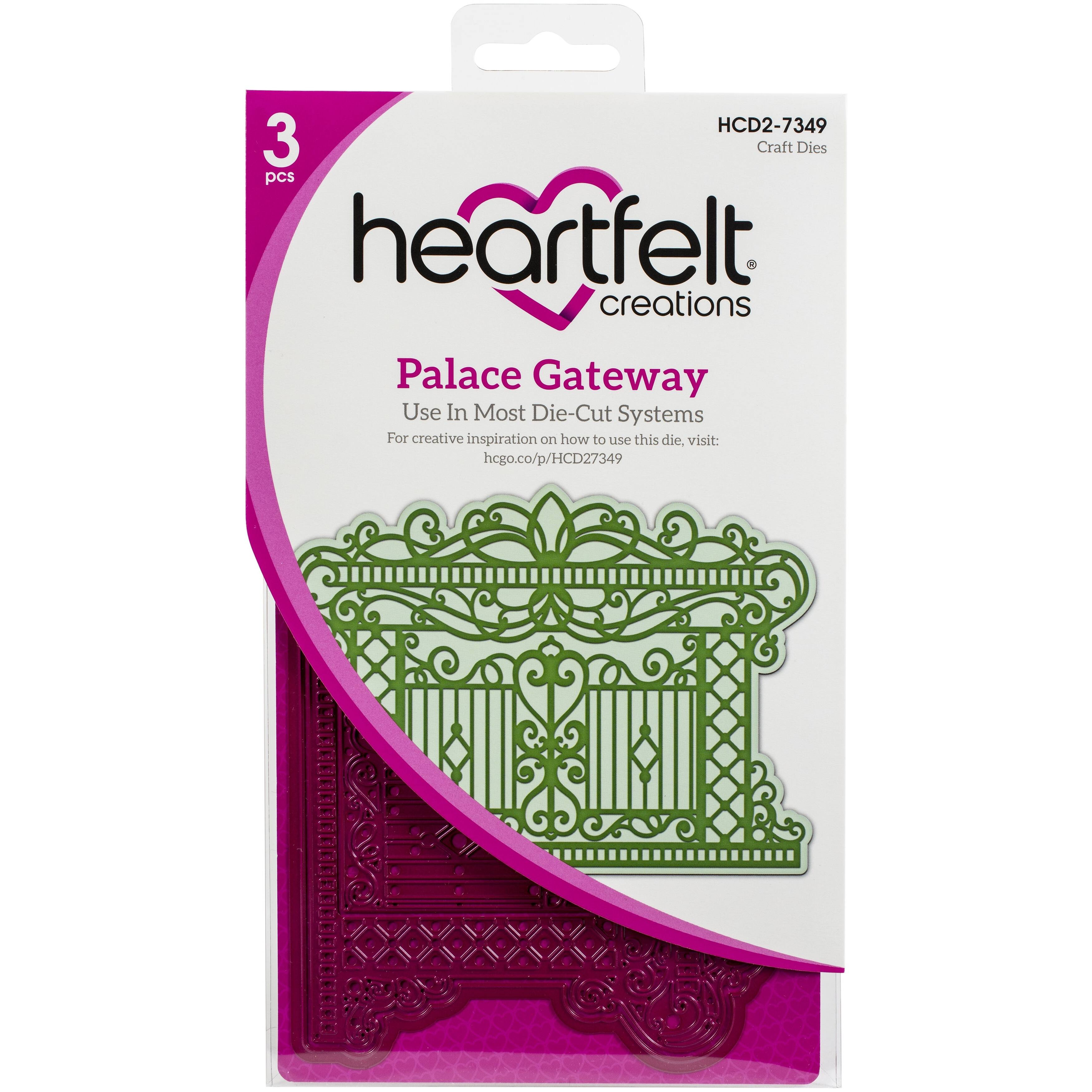 Heartfelt Creations® Palace Gateway Cut & Emboss Dies | Michaels®